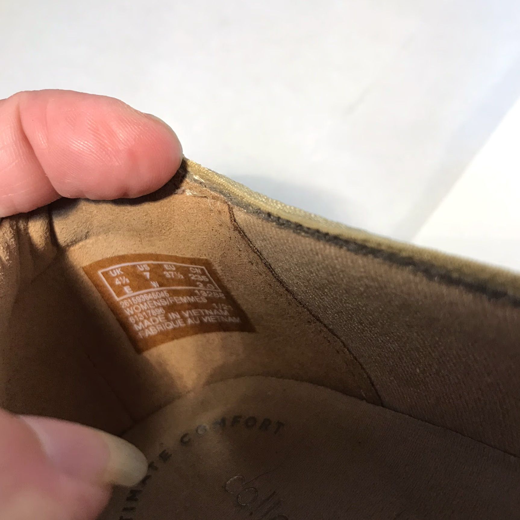 Clarks Clarks Women's Slip-On Shoes Casual Comfort Flat Leather Size 7 Bronze Size US 7 / IT 37 - 7 Thumbnail