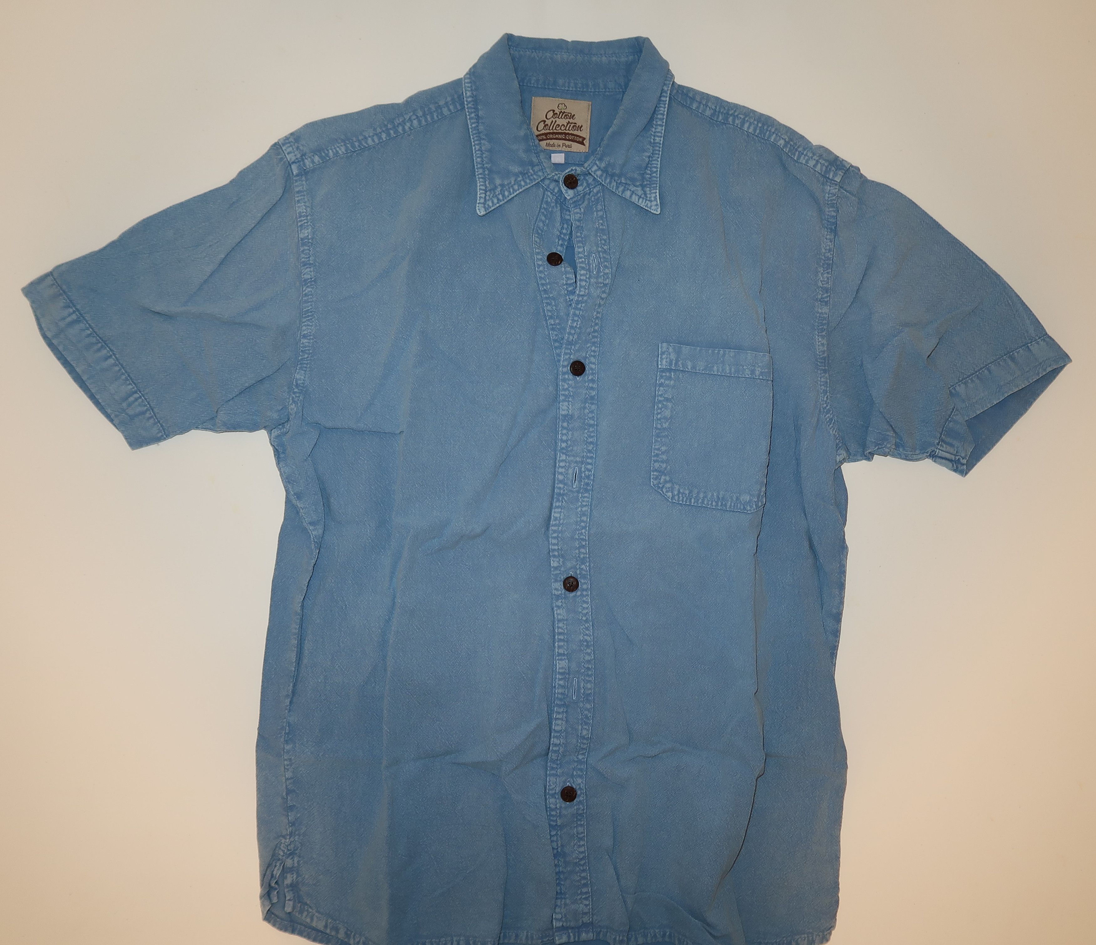 Other Cotton Collection - Short Sleeve Button Up Size US M / EU 48-50 / 2 - 2 Thumbnail