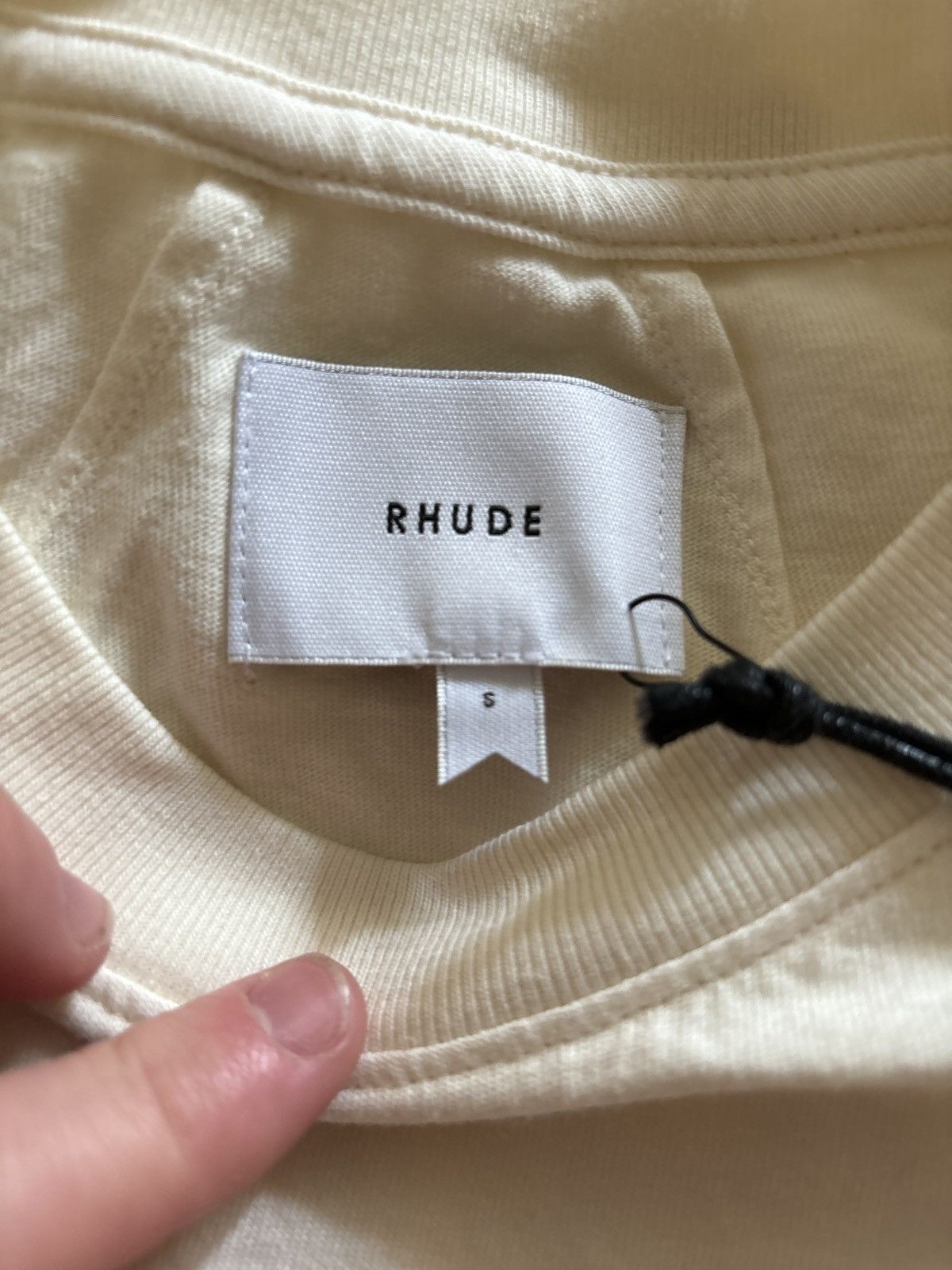 Rhude Rhude Vintage White Premium Cigars Tee - Size S Size US S / EU 44-46 / 1 - 6 Thumbnail