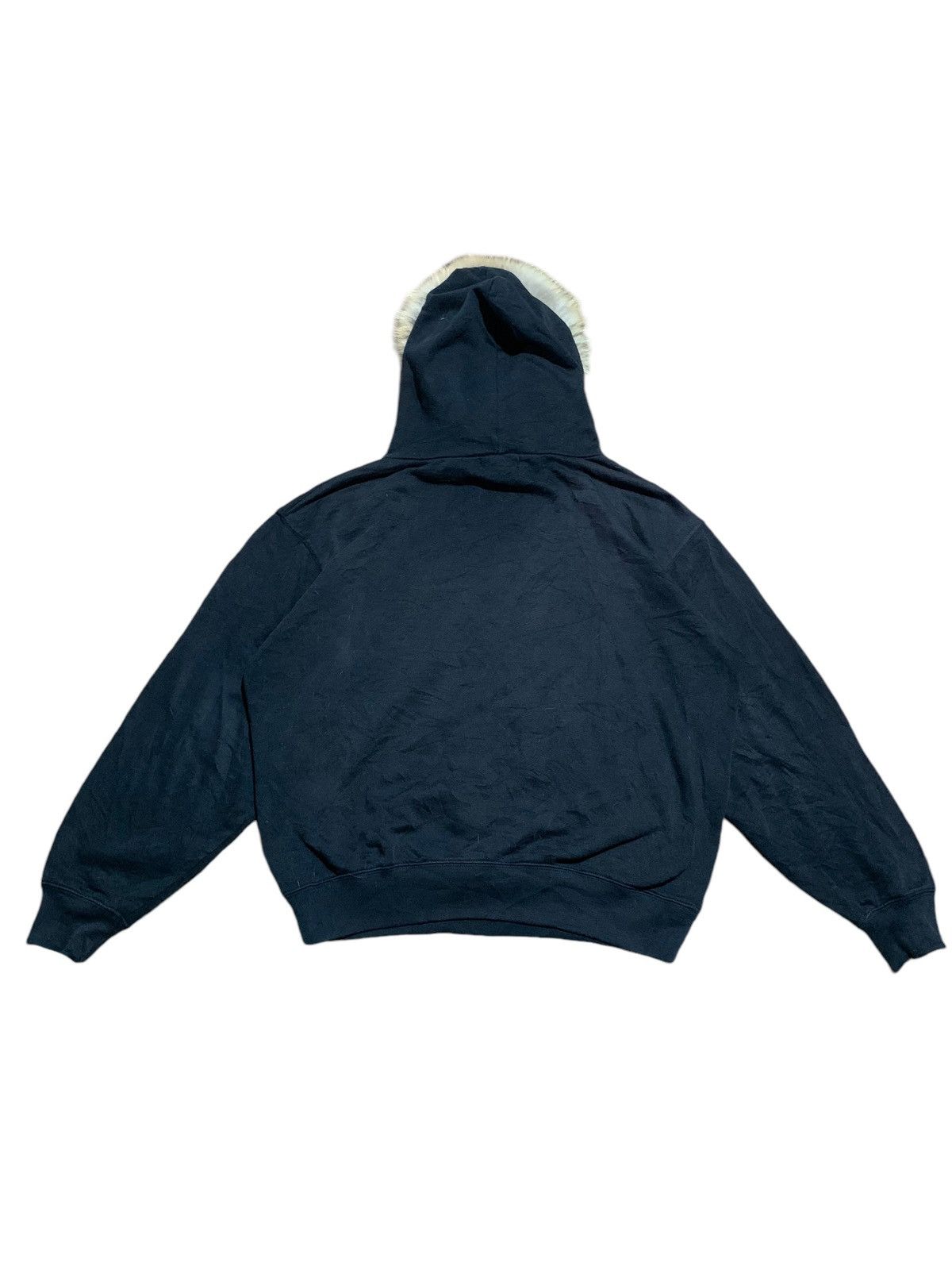 If Six Was Nine Bay Leaf poem skulls cross punk fur hoodie pullover Size US XL / EU 56 / 4 - 7 Thumbnail