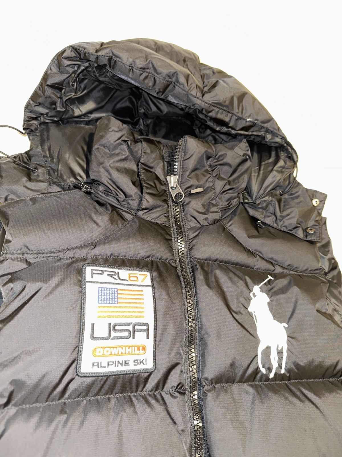 Polo Ralph Lauren Polo Downhill Ski Vest w/ Hood Size US M / EU 48-50 / 2 - 5 Thumbnail