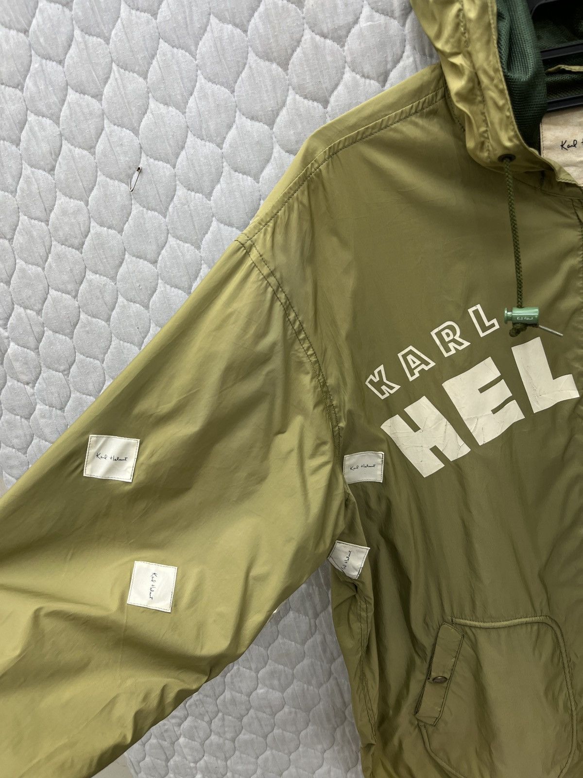 Hypebeast × Karl Helmut 🔥🔥🔥ARCHIVE KARL HELMUT HOODIE LIGHT JACKET Size US L / EU 52-54 / 3 - 7 Thumbnail
