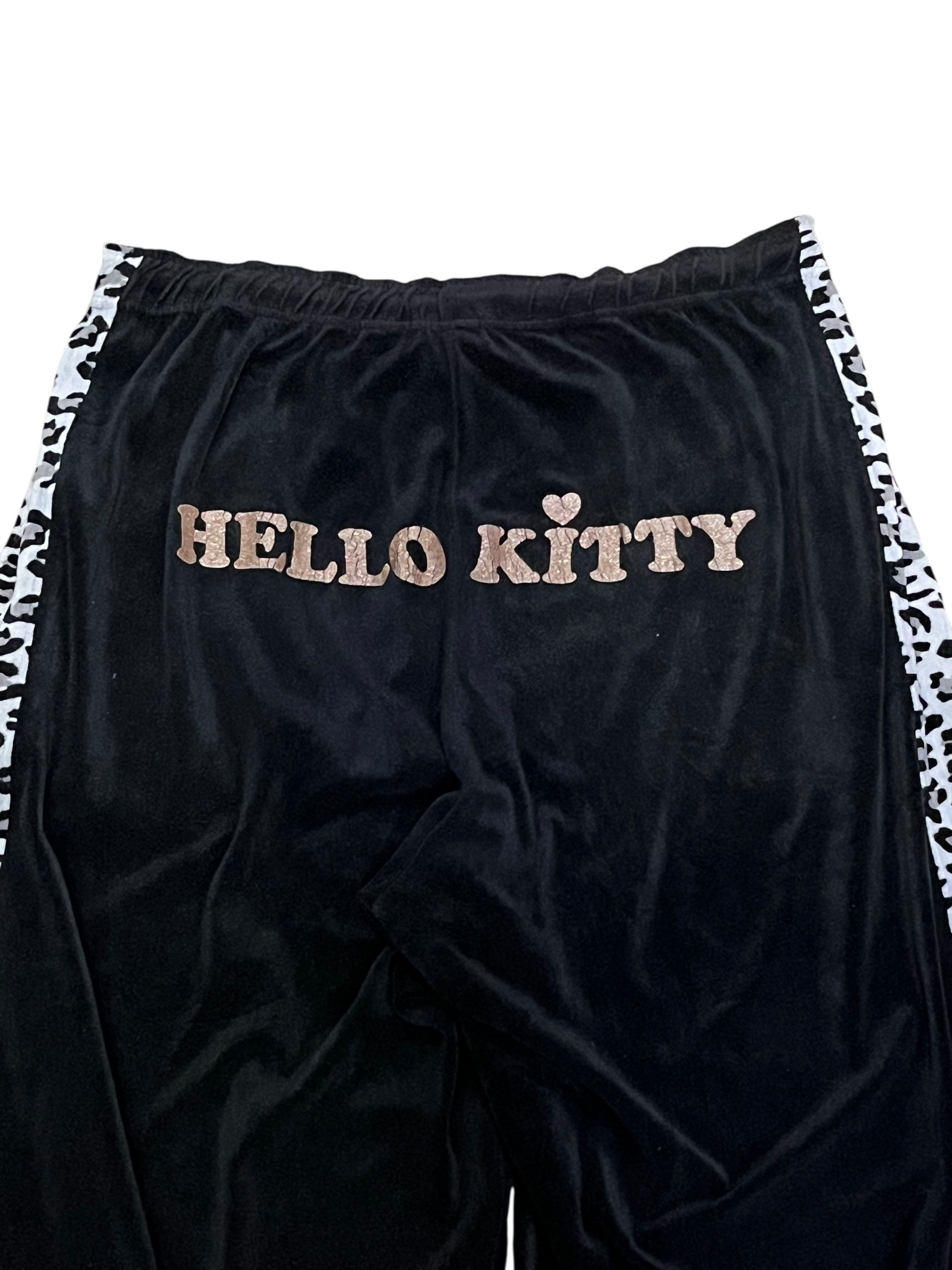 Ne-Net 🔥RARE JAPAN-ONLY HELLO KITTY Velvet Leopard Tracksuit Set Size US L / EU 52-54 / 3 - 13 Thumbnail