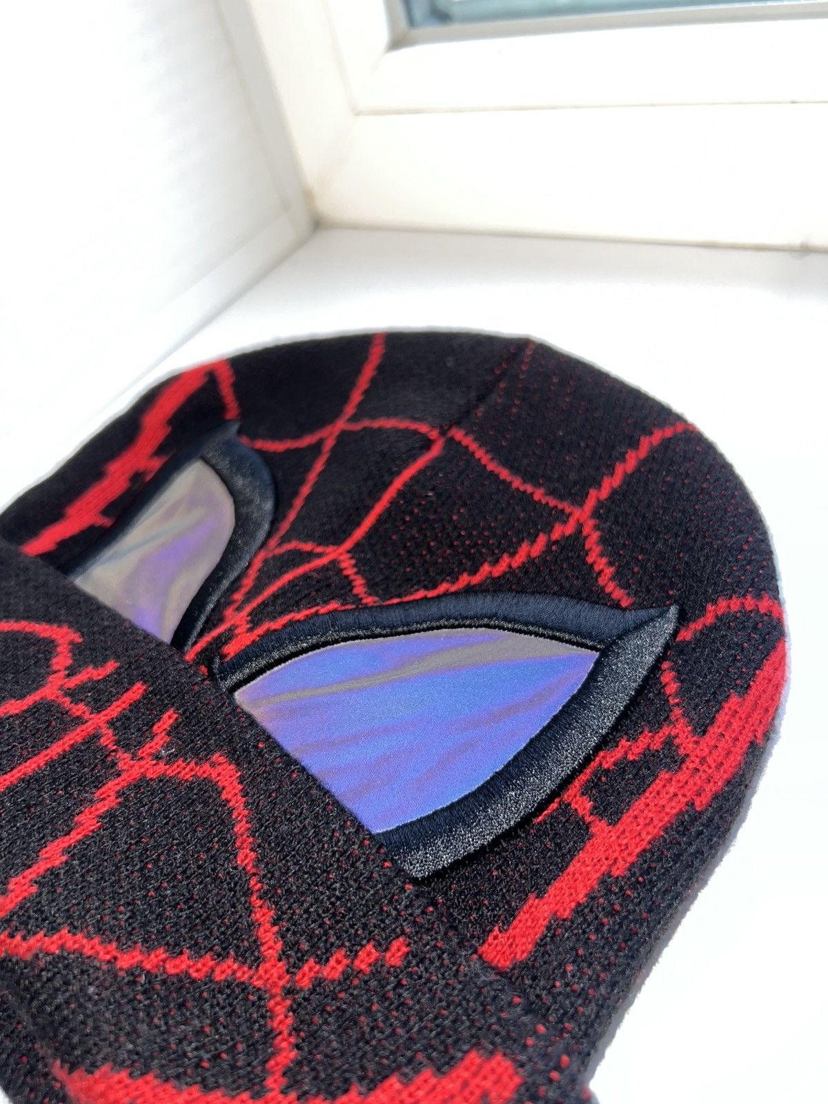 Japanese Brand Vintage Spider Man Hat Marvel Y2K Reflective Eye Flashing Size ONE SIZE - 3 Thumbnail