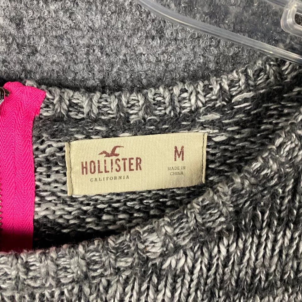 Hollister Hollister Sweater Women's Medium Knit Pullover Gray M Size M / US 6-8 / IT 42-44 - 3 Thumbnail
