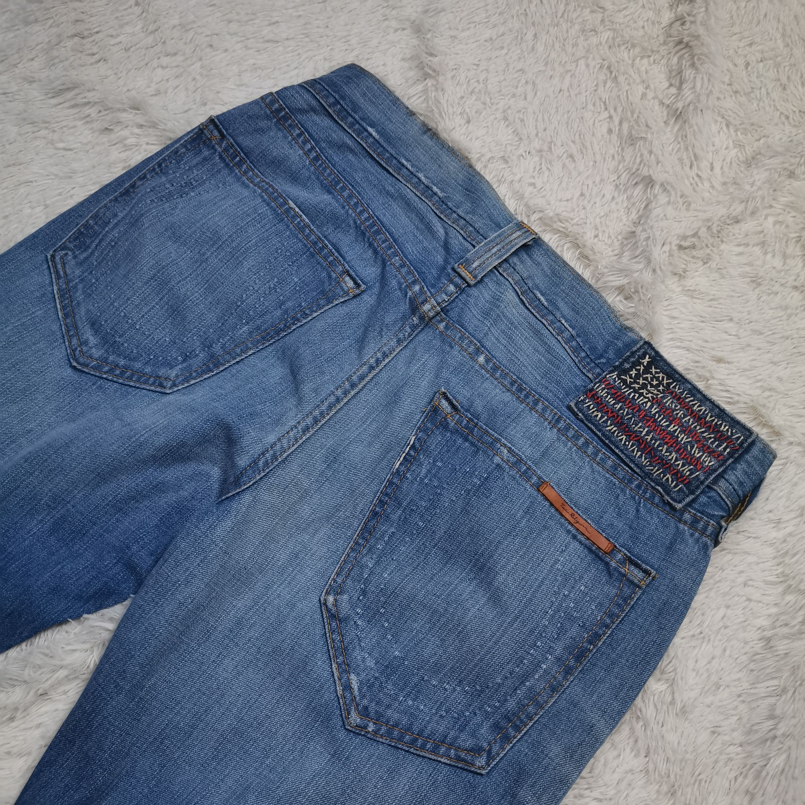 True Religion Y2k Embroidered Boro Stiching Patch Selvedge True Religion Size US 34 / EU 50 - 4 Thumbnail