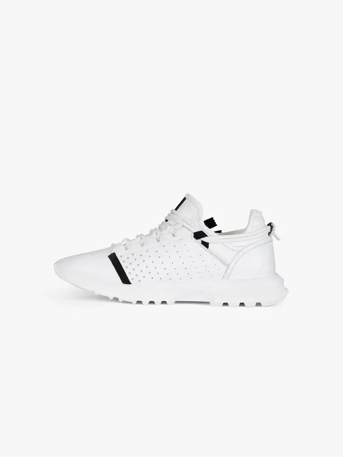 Givenchy o1w1db10325 Spectre Runner Low With Zip in White Size US 7 / EU 40 - 3 Thumbnail