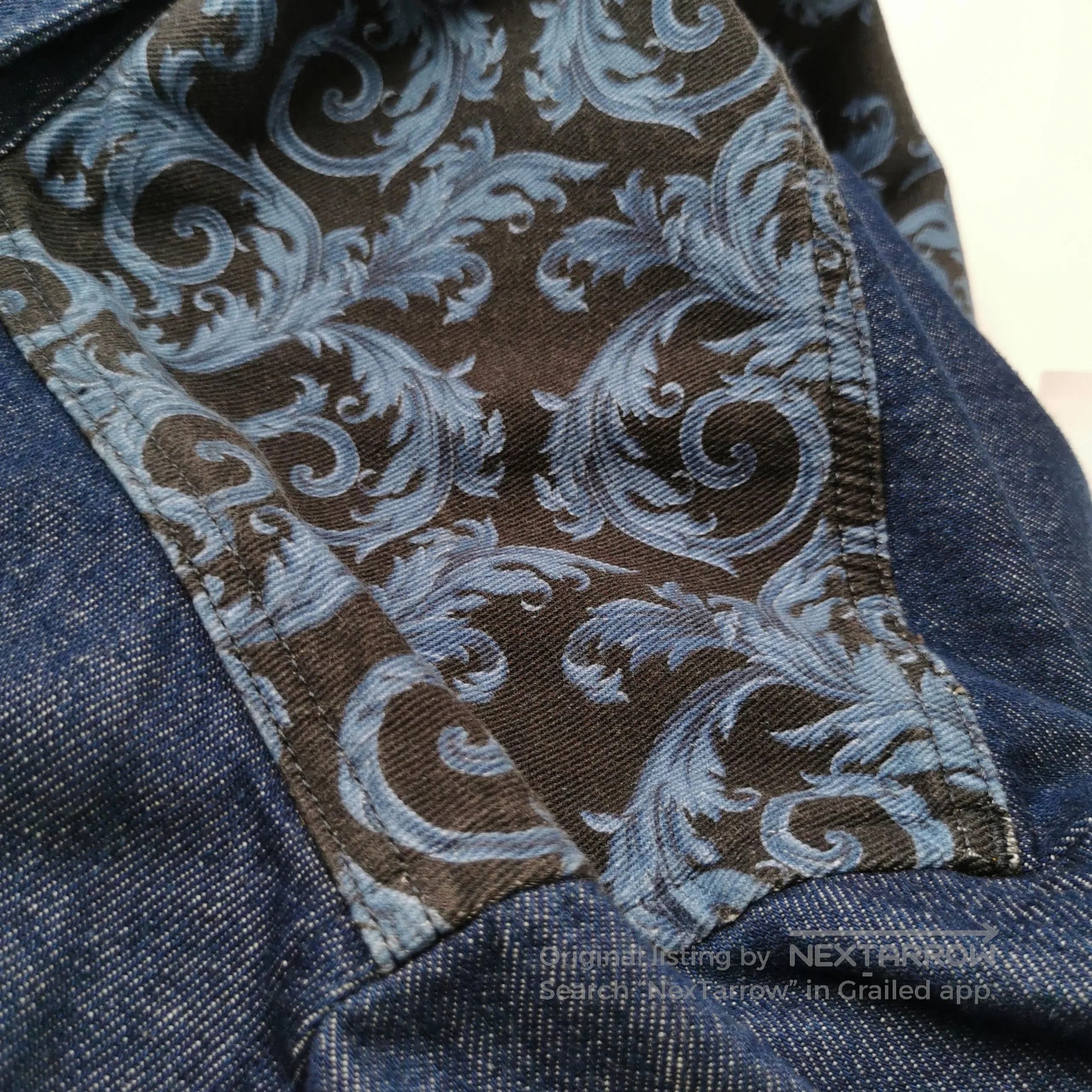 Versace Versace Denim Shirt with Medusa Logo M. Size US XL / EU 56 / 4 - 1 Thumbnail