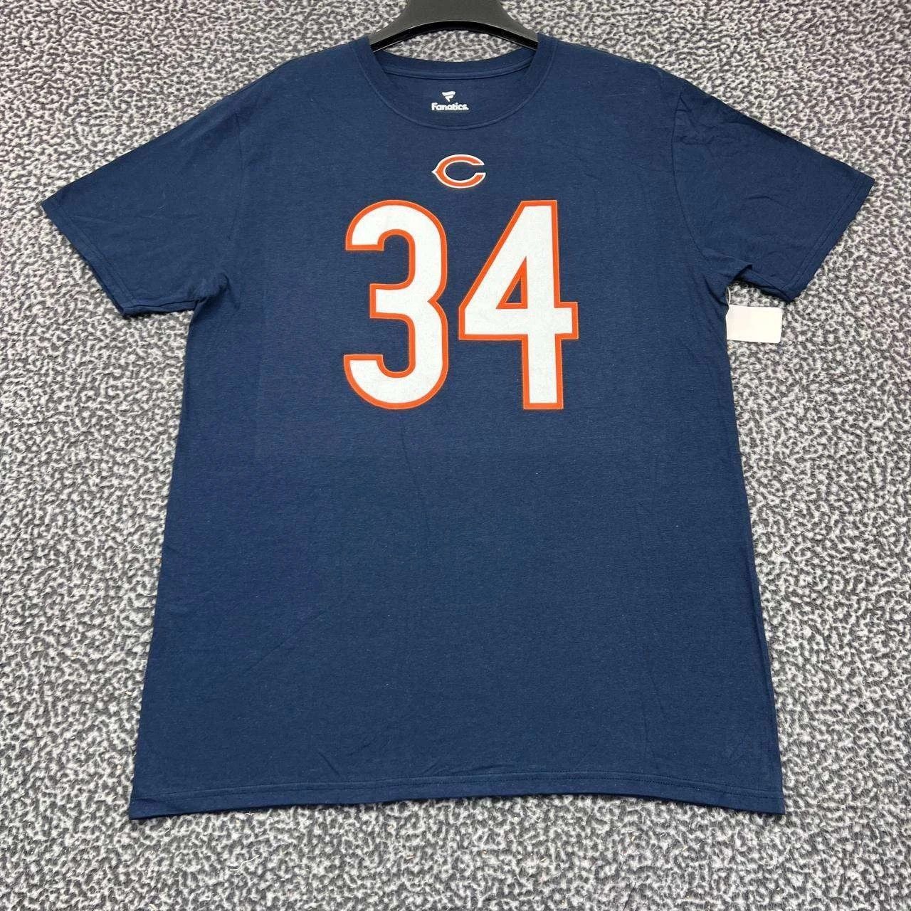 Other Chicago Bears Payton #34 Shirt Men Fanatics Cotton New L Size US L / EU 52-54 / 3 - 1 Thumbnail