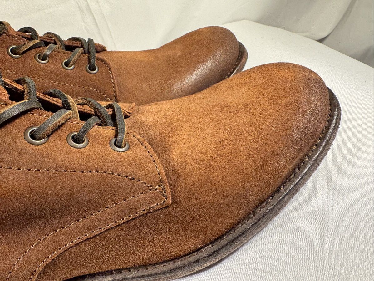 Frye FRYE Tyler Flex Lace Up Boots Brown Suede Size US 12 / EU 45 - 8 Thumbnail