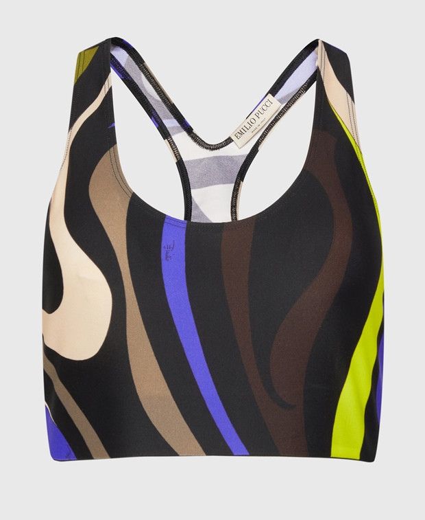 Emilio Pucci Crop top Size XS / US 0-2 / IT 36-38 - 1 Thumbnail