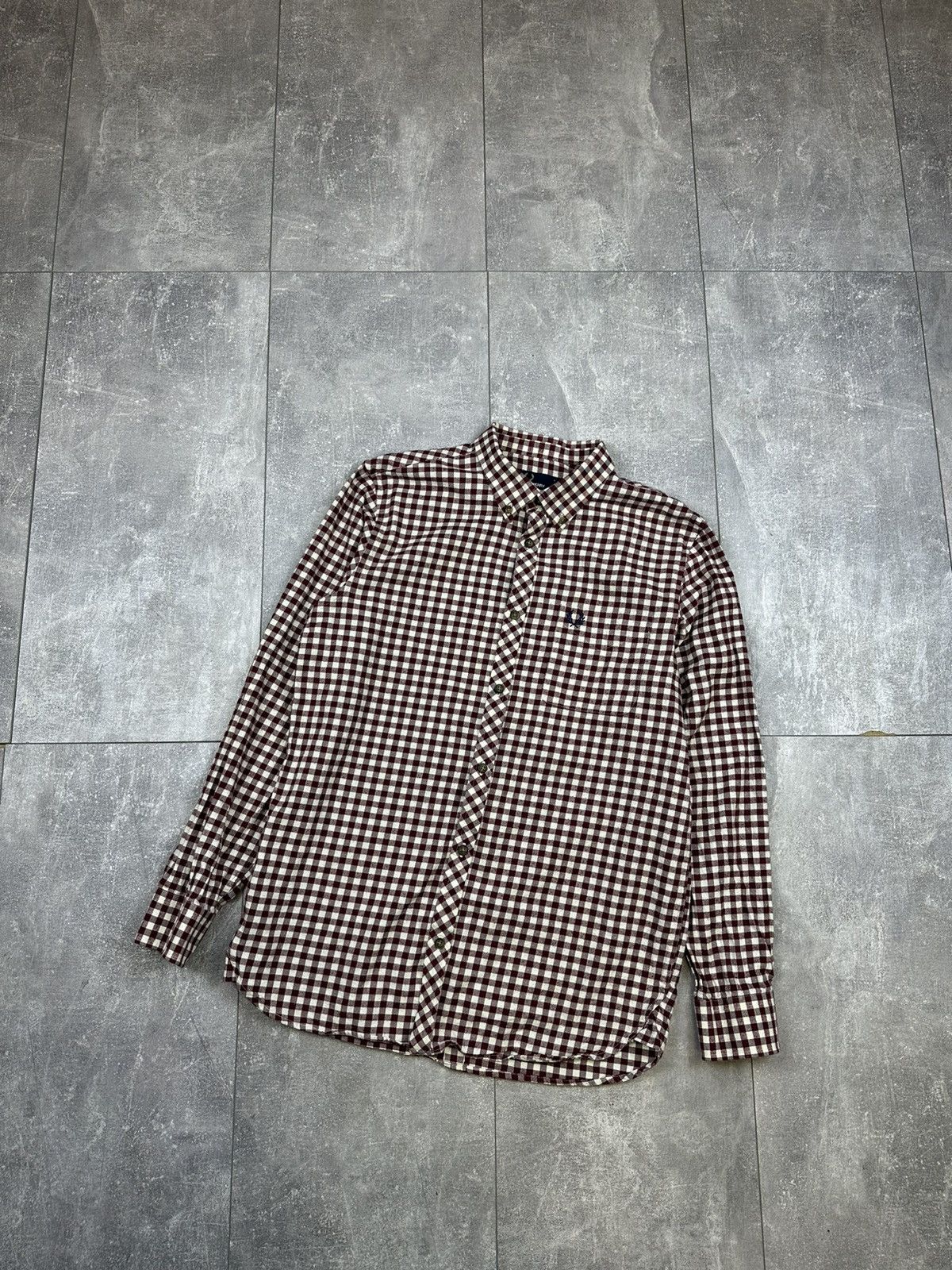 Fred Perry Fred Perry Shirts Button Up Flannel Small Logo Size US S / EU 44-46 / 1 - 2 Thumbnail