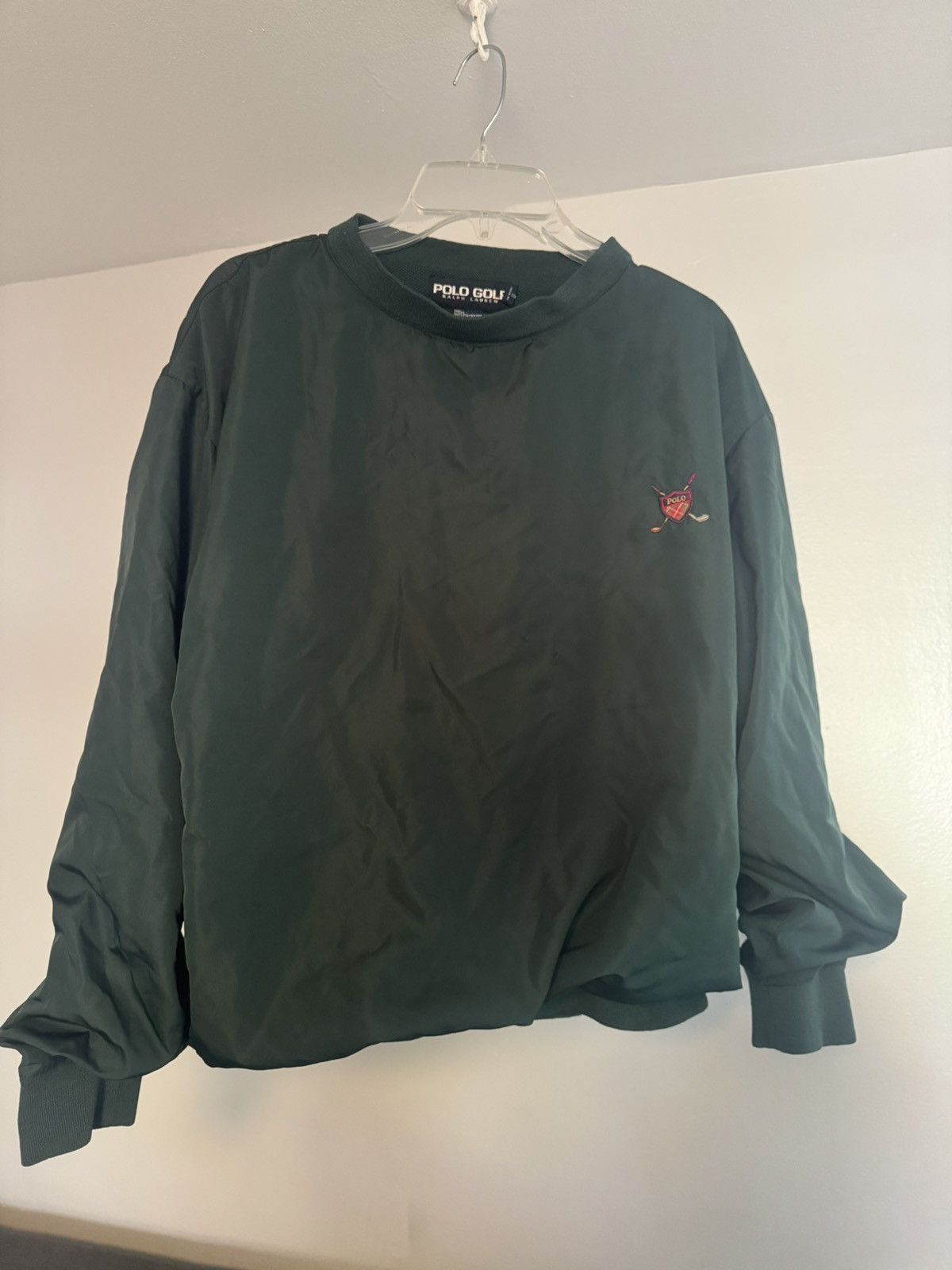 Polo golf pullover windbreaker clearance