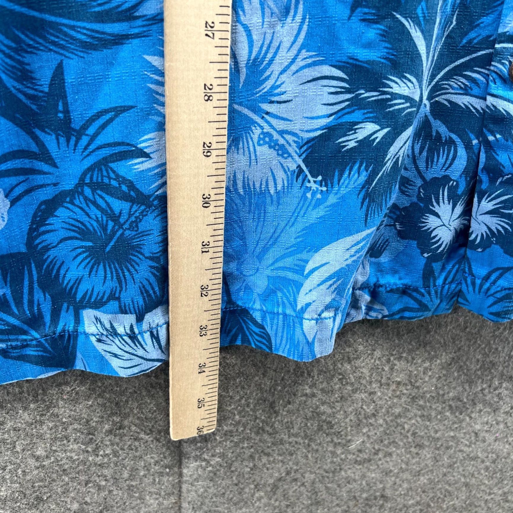 Tommy Bahama Tommy Bahama Shirt Mens 4XLB Blue Button-Down Hawaiian Floral Silk Big & Tall Casual Shirt Size US XXL / EU 58 / 5 - 4 Thumbnail