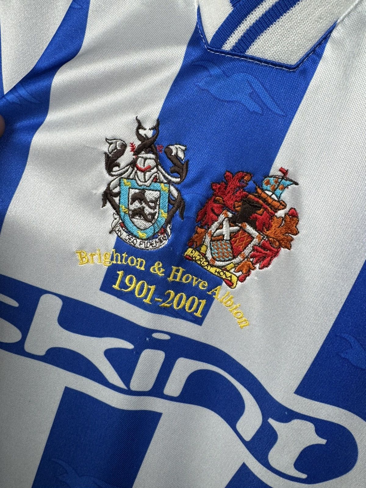 Errea Brighton T-shirt for the club's centenary 2001/02 Errea Size US M / EU 48-50 / 2 - 11 Thumbnail