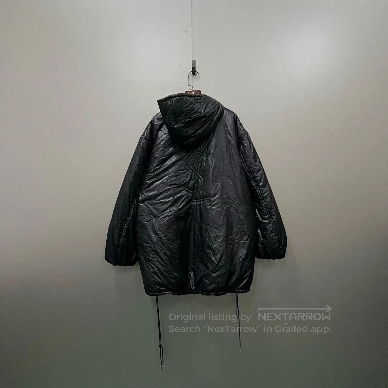 Saint Laurent Paris saint laurent black hooded down jacket. Size US S / EU 44-46 / 1 - 2 Thumbnail