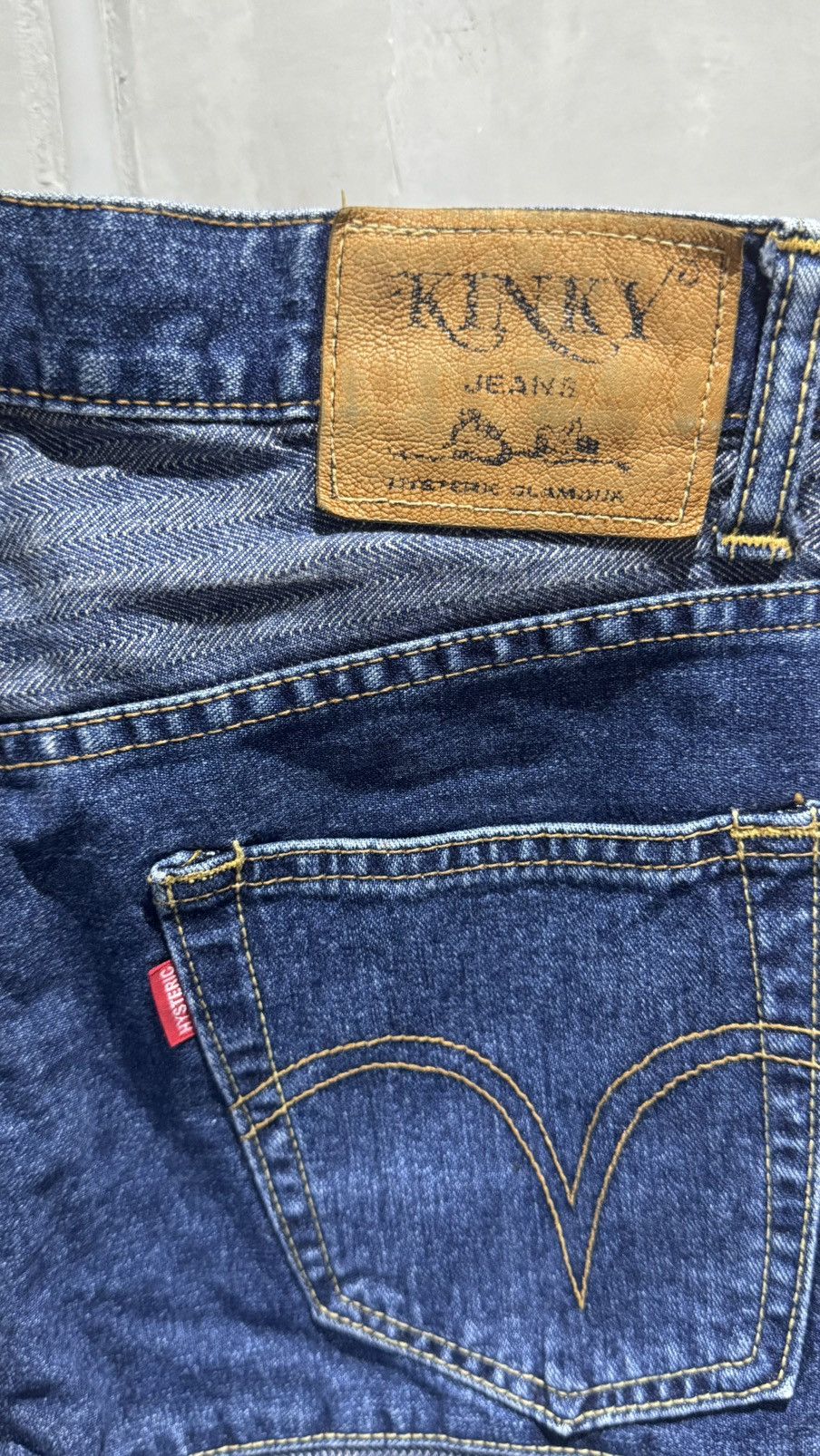 Hysteric Glamour × If Six Was Nine × Japanese Brand Hysteric Glamour Distressed Flared Hagi Denim Pants Size US 29 - 7 Thumbnail