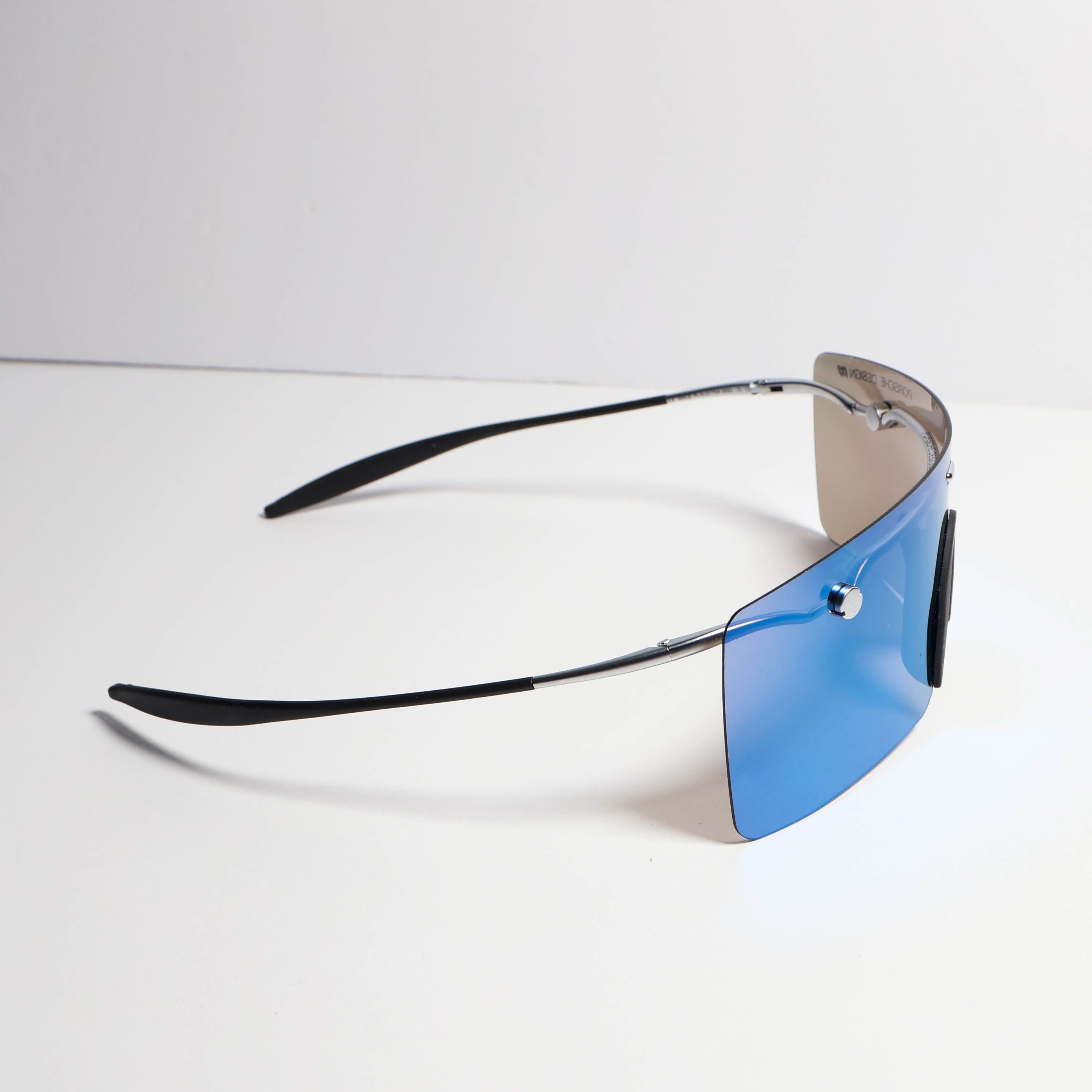 Porsche Design Rare Porsche Design By Carrera Foldable Shield Sunglasses Size ONE SIZE - 10 Thumbnail