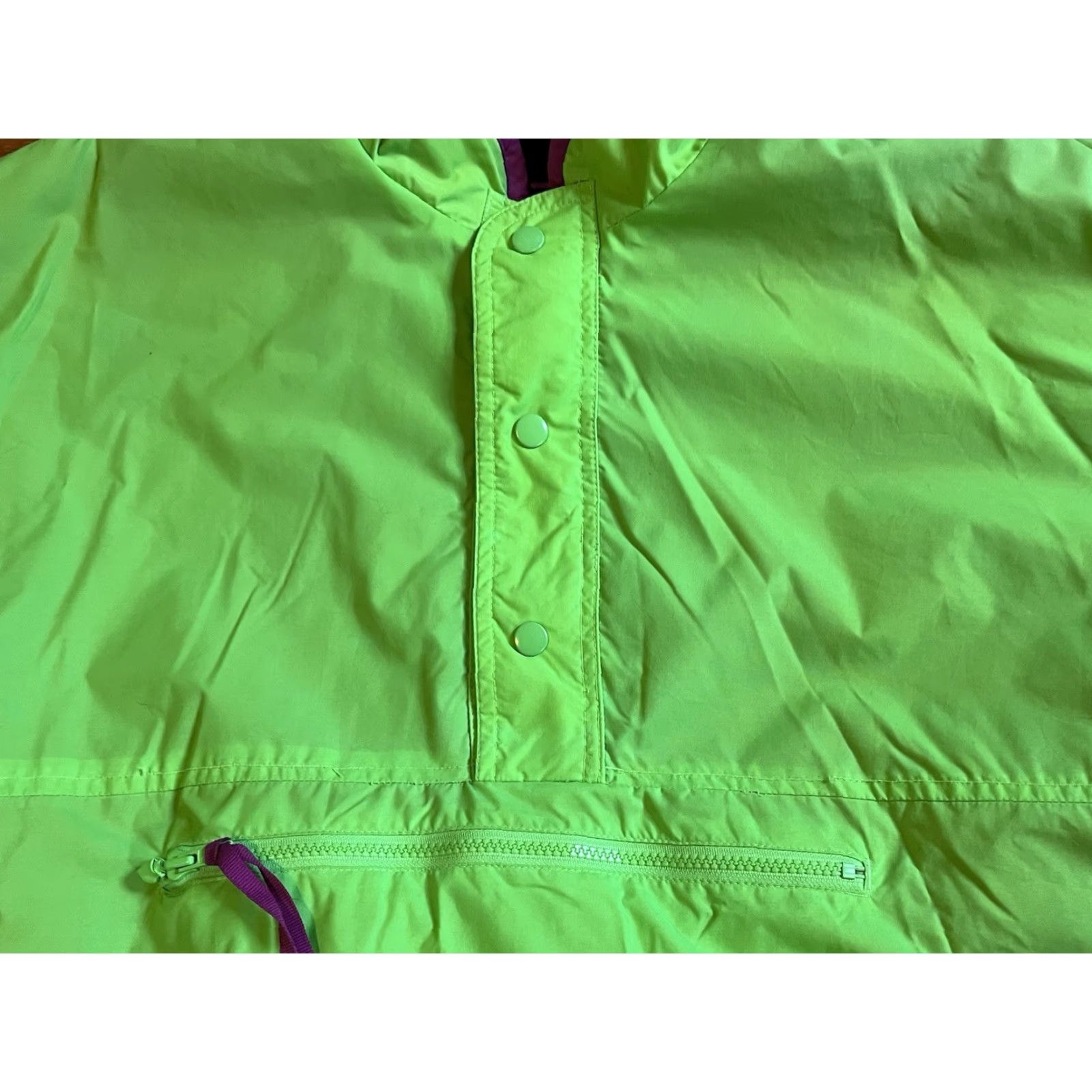 Gap VINTAGE Gap Arctic Light Fleece Reversible 1/2 Zip Jacket Men’s Medium Green Size US M / EU 48-50 / 2 - 3 Thumbnail