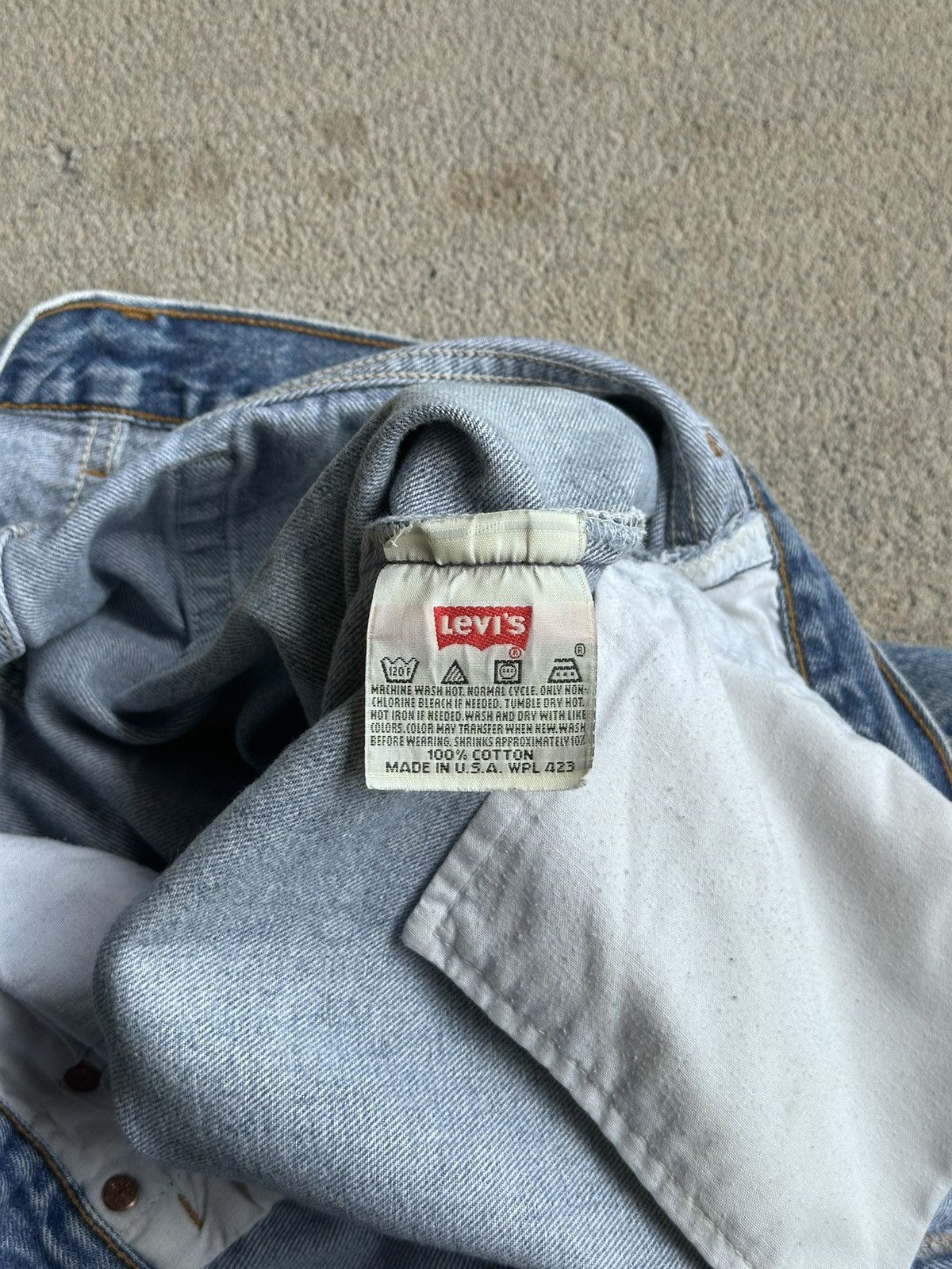 Levi's 90’s Levi’s 501xx Light Wash Size US 32 / EU 48 - 4 Thumbnail
