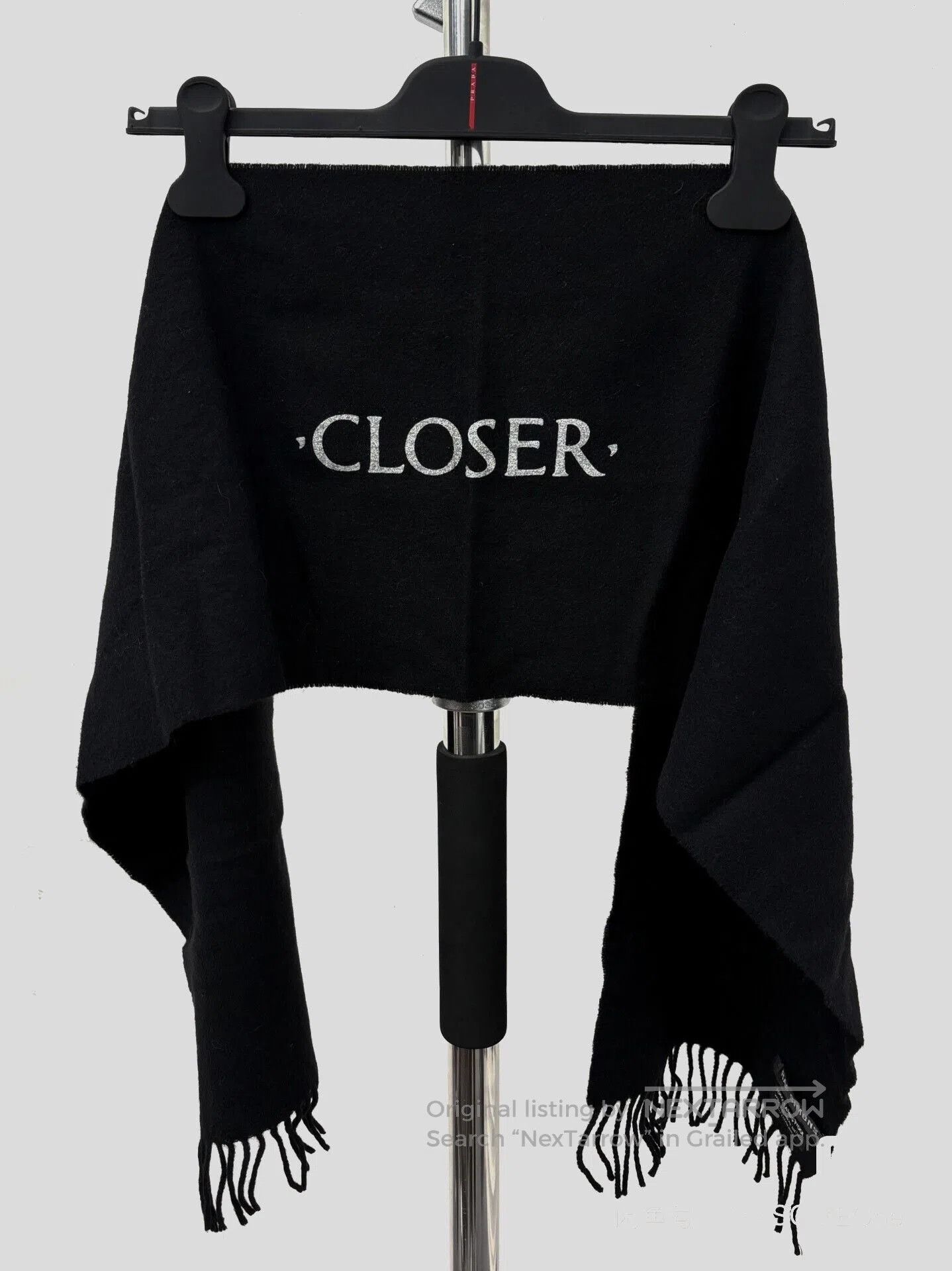 Raf Simons RAF SIMONS 'CLOSER' 10th Anniversary Limited Edition Scarf. Size ONE SIZE - 1 Thumbnail