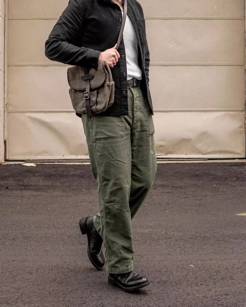 The Real McCoy's The Real McCoy's Size 35 OG-107 Military Pants from 1954-19 Size US 29 - 8 Thumbnail