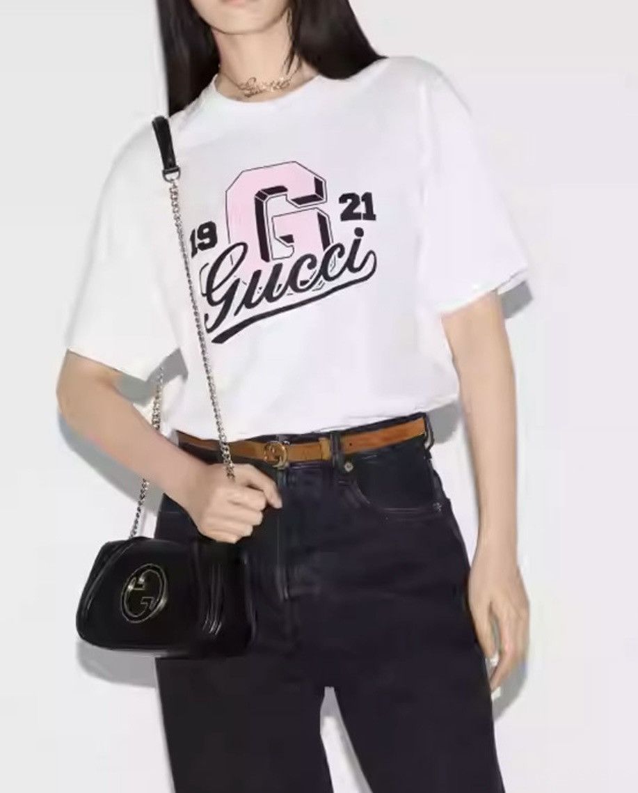 Gucci 1921 Crewneck Straight Fit T-shirt size S 788093