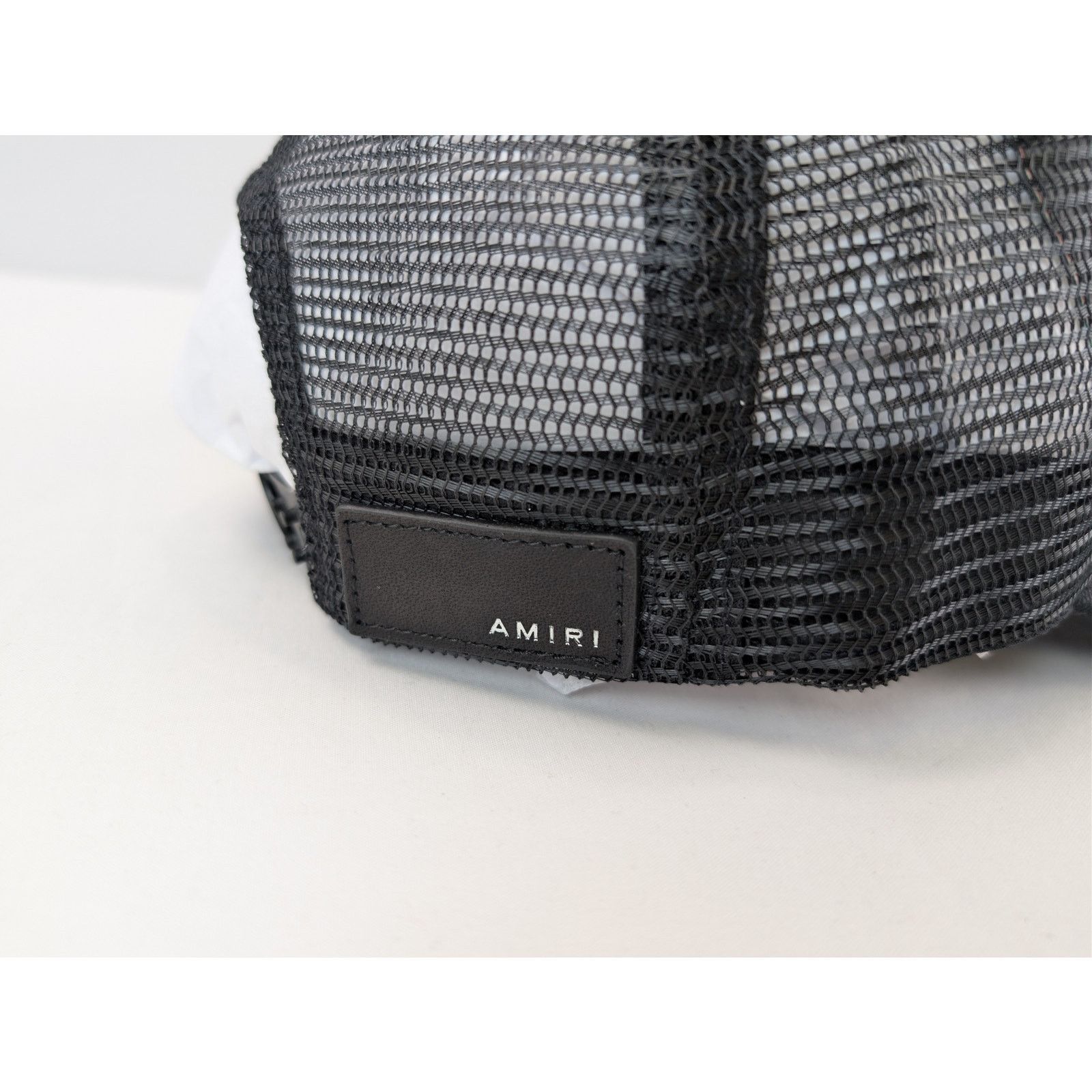Amiri o1rshd1 Q:3 / Trucker Cap / Hat in Black / Carolina Blue Size ONE SIZE - 7 Thumbnail