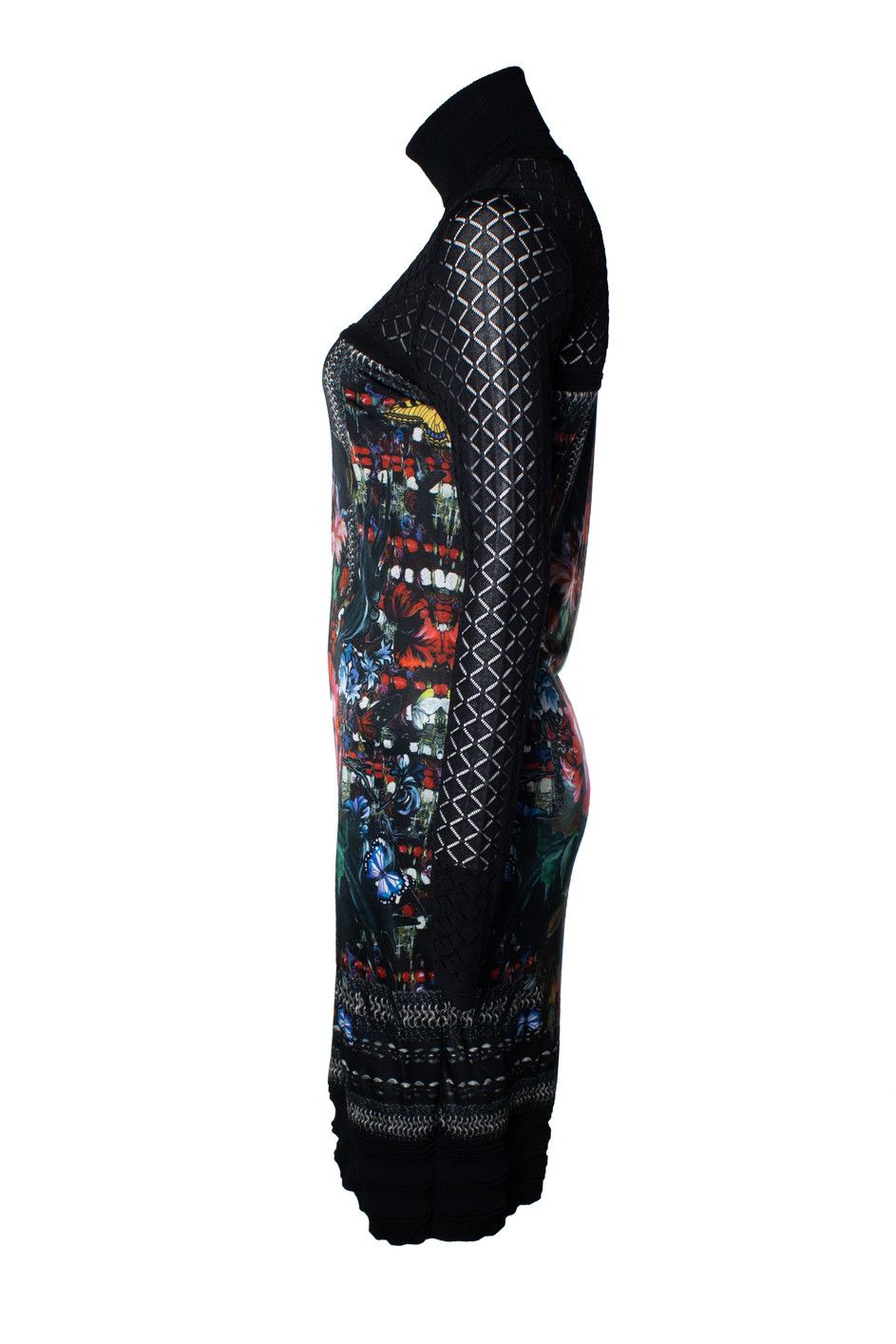 Roberto Cavalli Roberto Cavalli, Floral printed dress Size M / US 6-8 / IT 42-44 - 2 Thumbnail