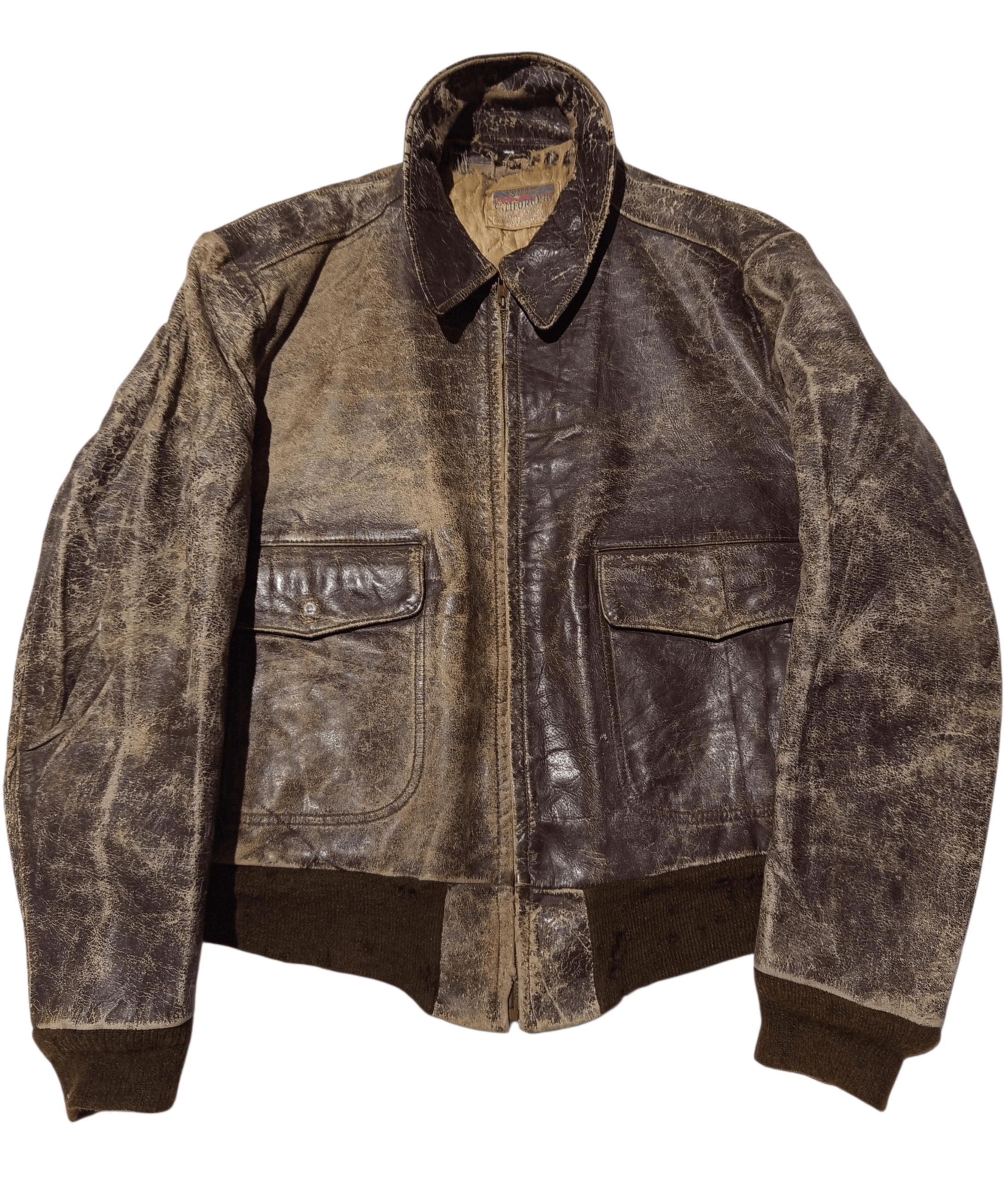 1930s40s ヴィンテージロガージャケット Bomber 1940 Jacket Vintage 1930's-1940's WWII Era French Cyclist