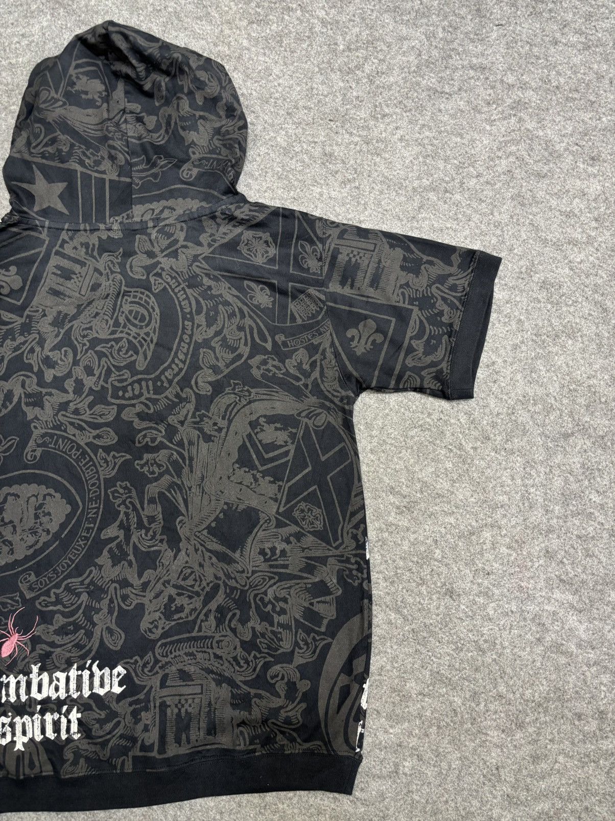Seditionaries 💥Punk Style💥Rare Dig Deep Full Print Hoodie Shirt F594 Size US M / EU 48-50 / 2 - 14 Thumbnail