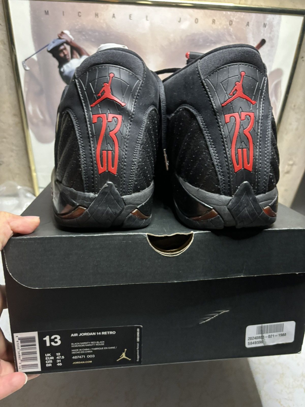 Jordan Brand Jordan Retro 14 ‘last shot’ Size US 13 / EU 46 - 7 Thumbnail