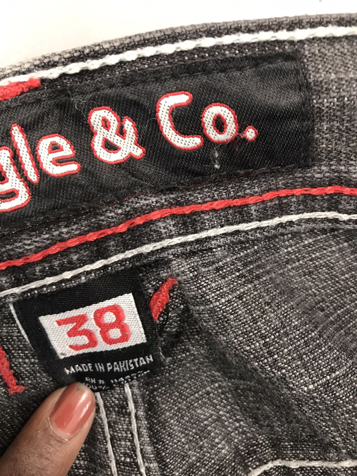 JNCO × Southpole × Vintage Vintage 5ive jungle & co. Y2K straight fit denim Size US 38 / EU 54 - 12 Thumbnail