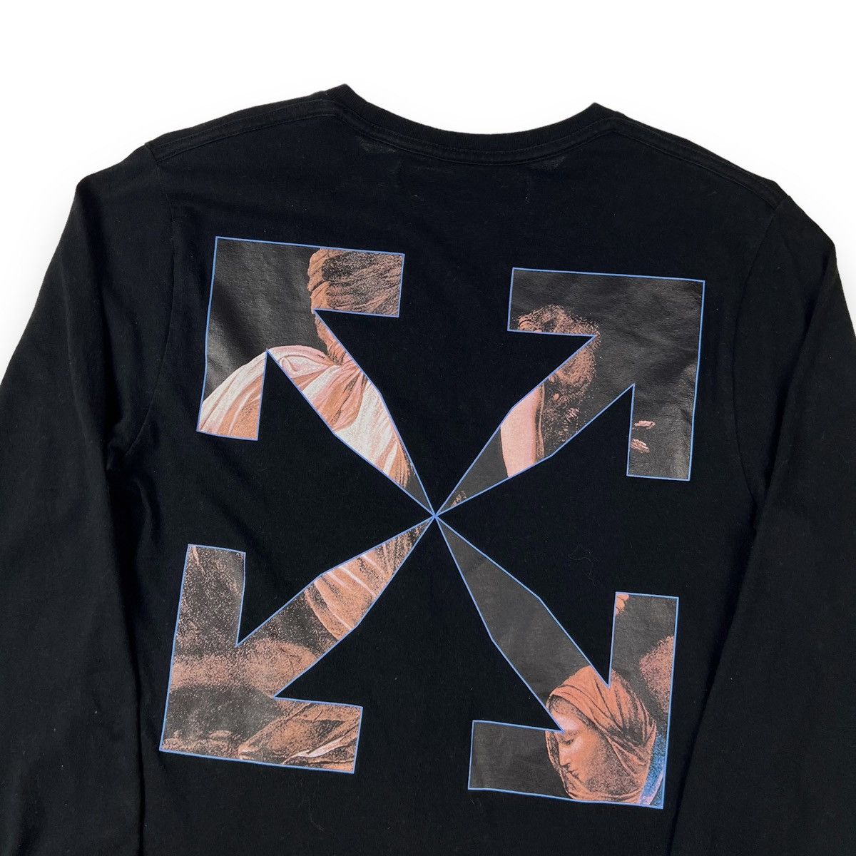 Off-White Off-White Caravaggio Arrows Long Sleeve T Shirt Size US S / EU 44-46 / 1 - 1 Thumbnail