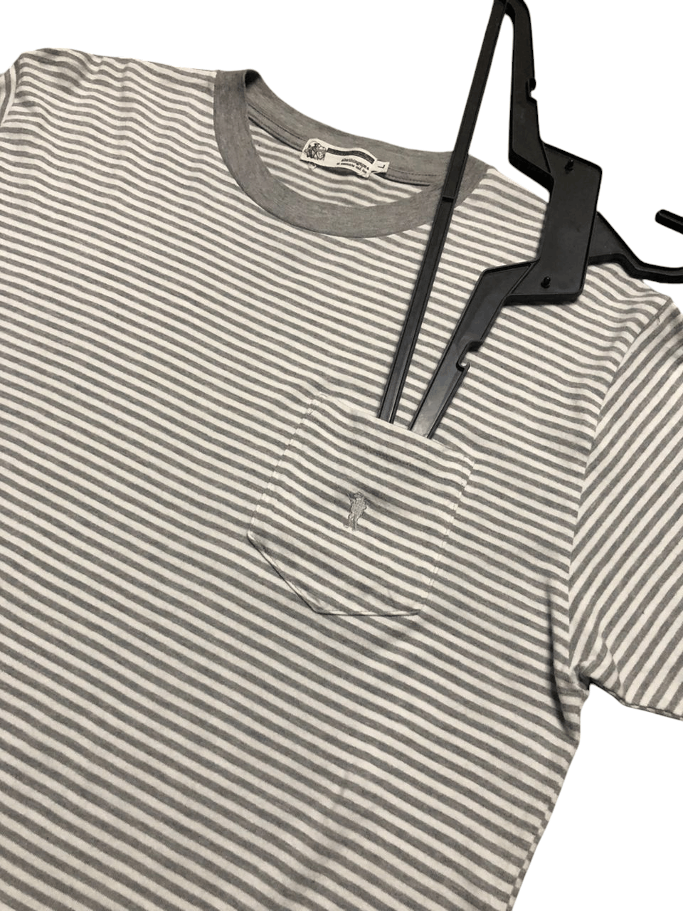 Bape Vintage Bape General Stripe Pocket Tee Size US L / EU 52-54 / 3 - 4 Thumbnail