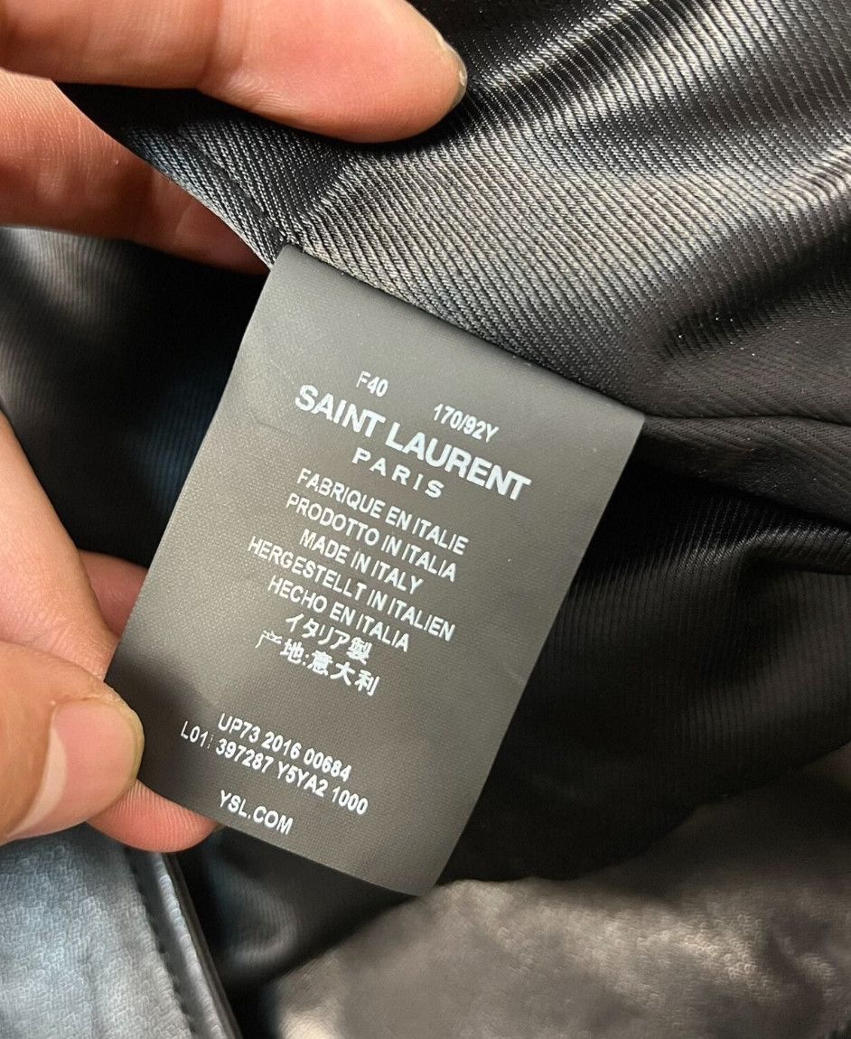 Saint Laurent Paris Motorcycle Leather Jacket