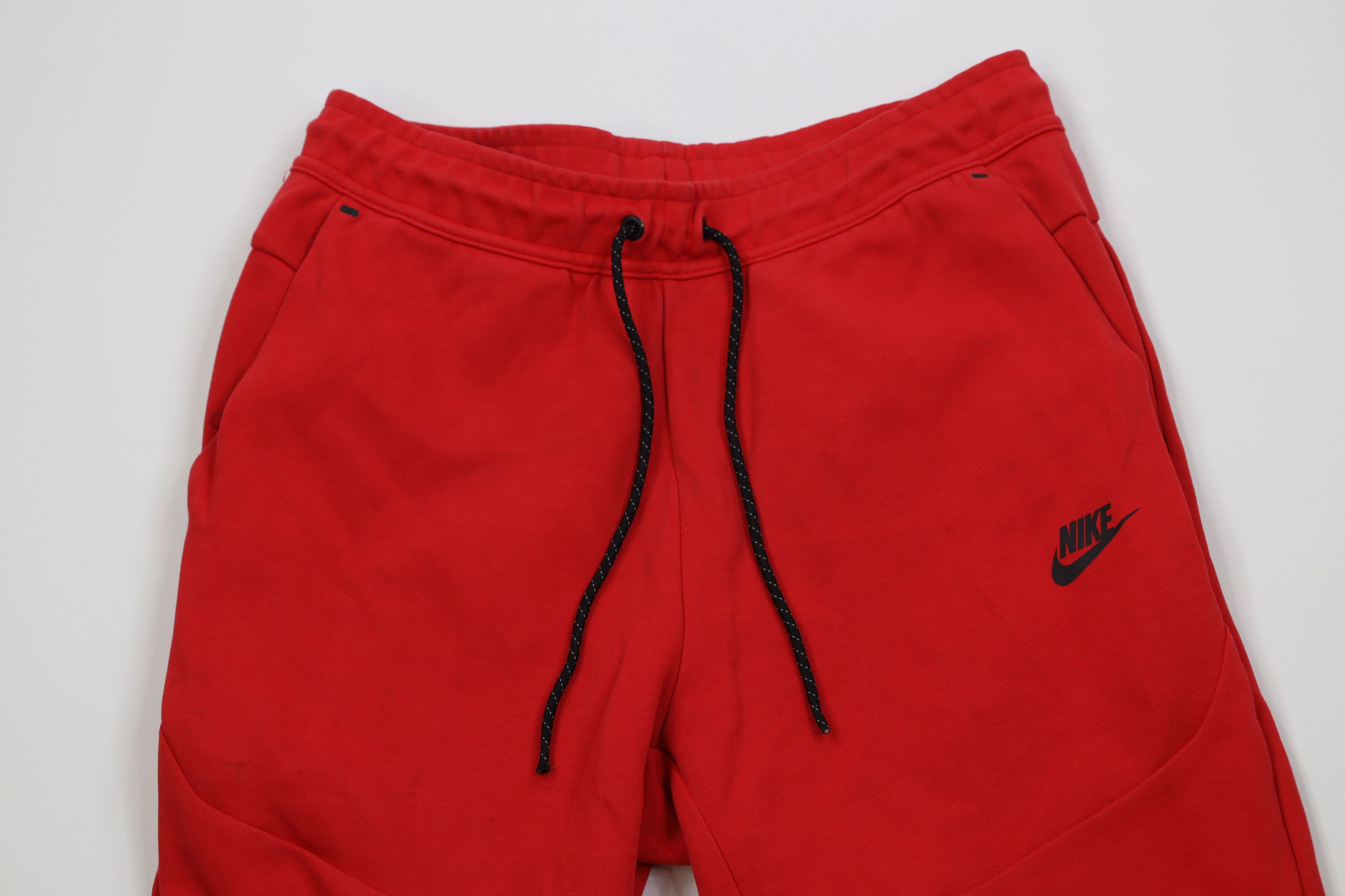 Nike Nike Tech Fleece Spell Cuffed Sweatpants Joggers Pants Red Size US 34 / EU 50 - 2 Thumbnail