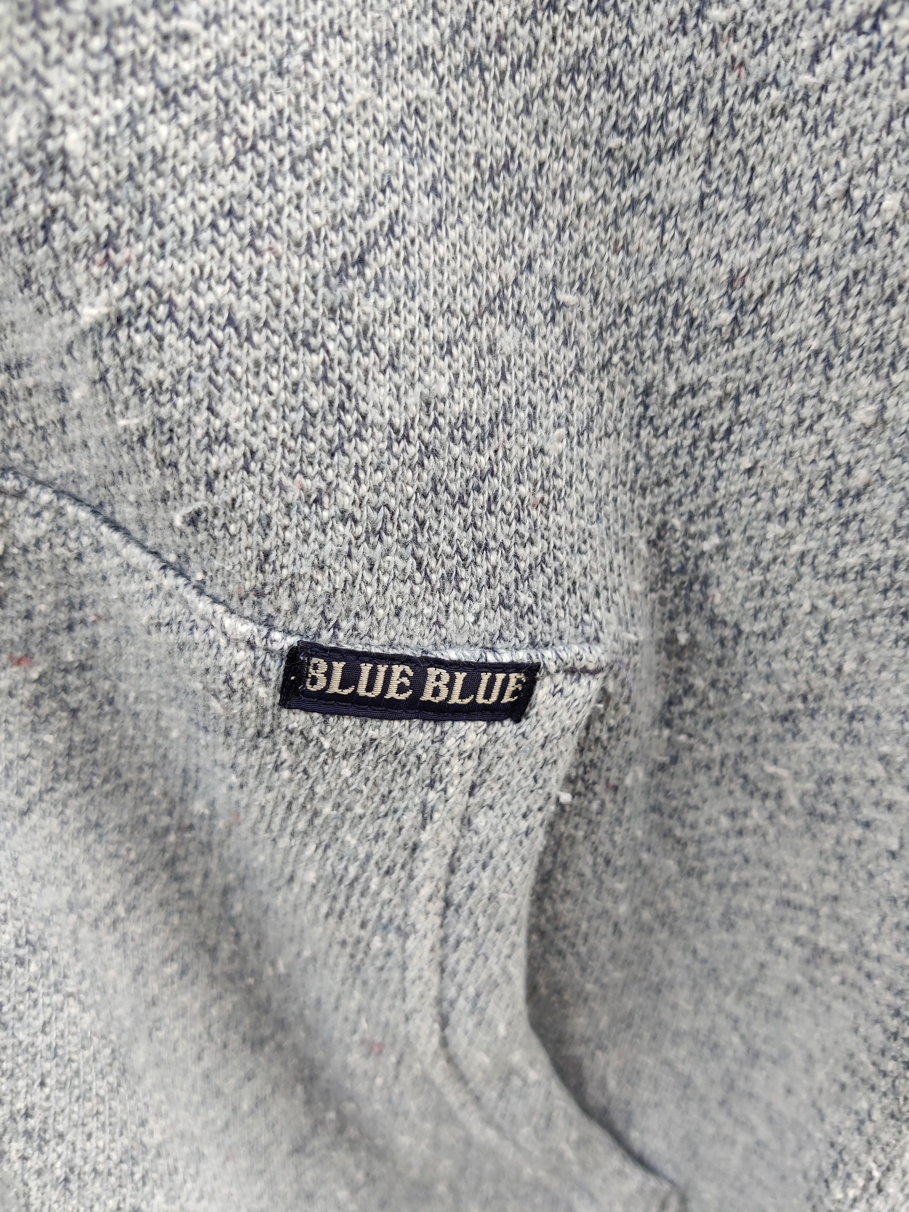 Blue Blue Japan 🔥Best Offer🔥 Vintage Blue Blue Japan Recycle Fiber Hoodie Size US M / EU 48-50 / 2 - 7 Thumbnail