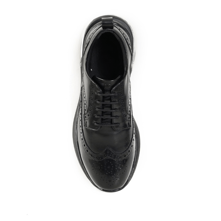 Leather Romi Black Leather Sneakers Size US 9 / EU 42 - 5 Thumbnail