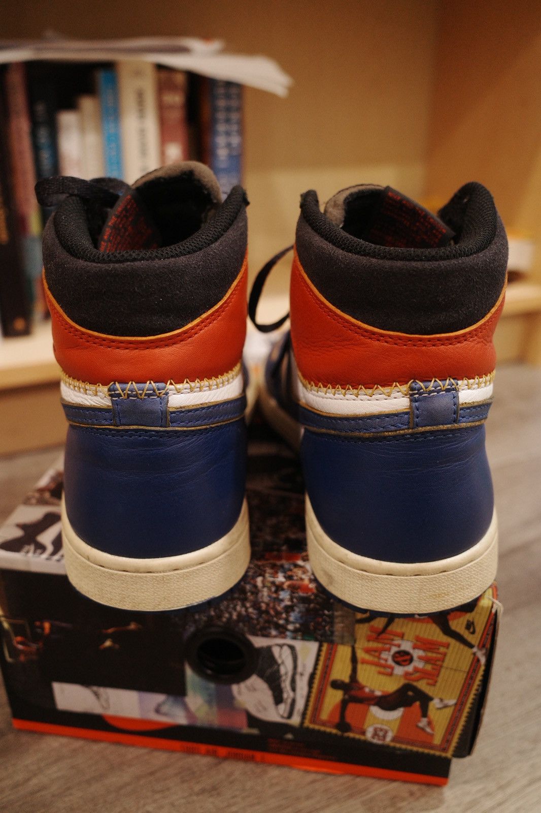 Jordan Brand × Union LA Jordan 1 retro high union Los Angeles storm blue Size US 8 / EU 41 - 4 Thumbnail