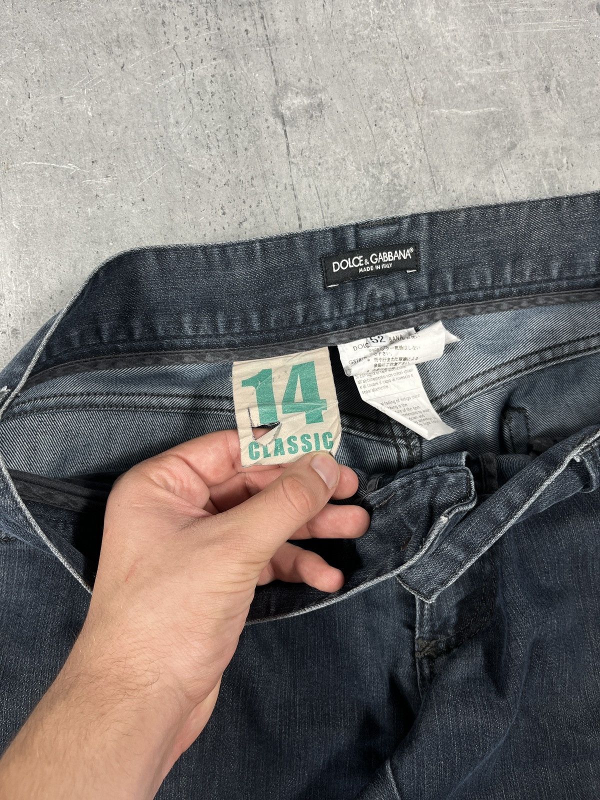 Dolce & Gabbana Vintage Dolce&Gabbana Jeans Magic Regular High Straight Wide Size US 33 - 5 Thumbnail