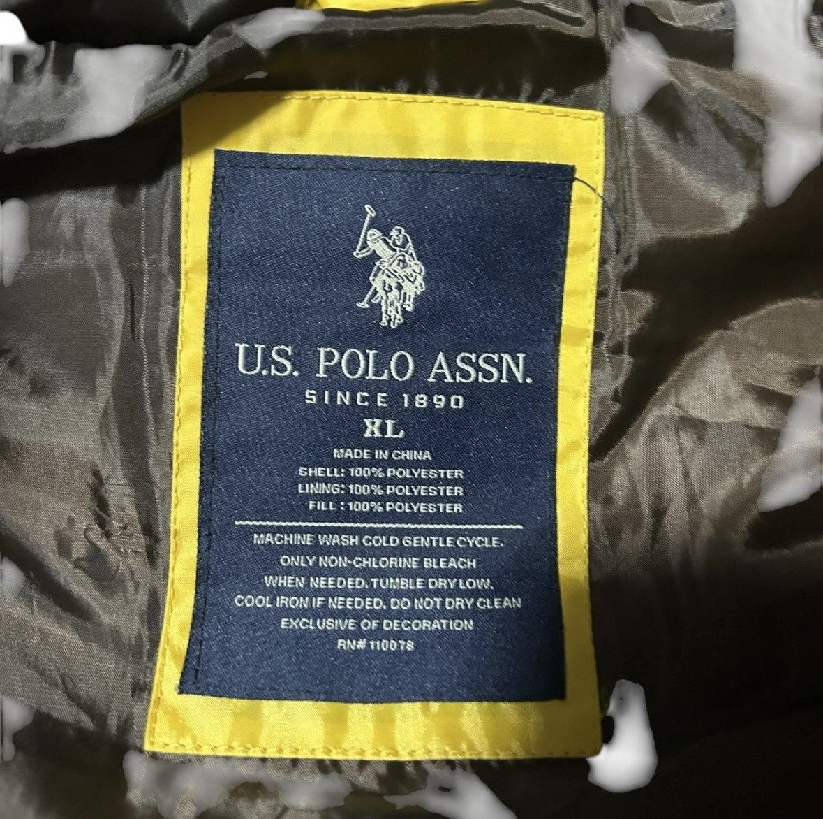 U.S. Polo Assn. Brown polopuffer vest Size US XL / EU 56 / 4 - 4 Thumbnail