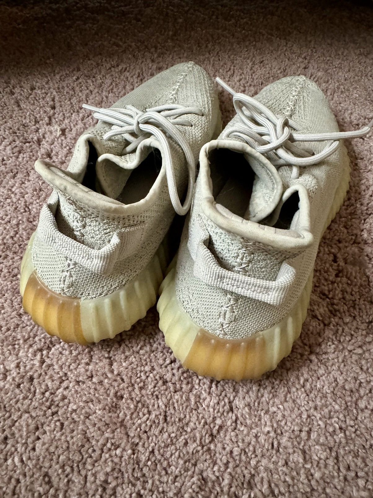 Adidas × Kanye West × Yeezy Beige Yeezy 350 Size US 12 / EU 45 - 4 Thumbnail