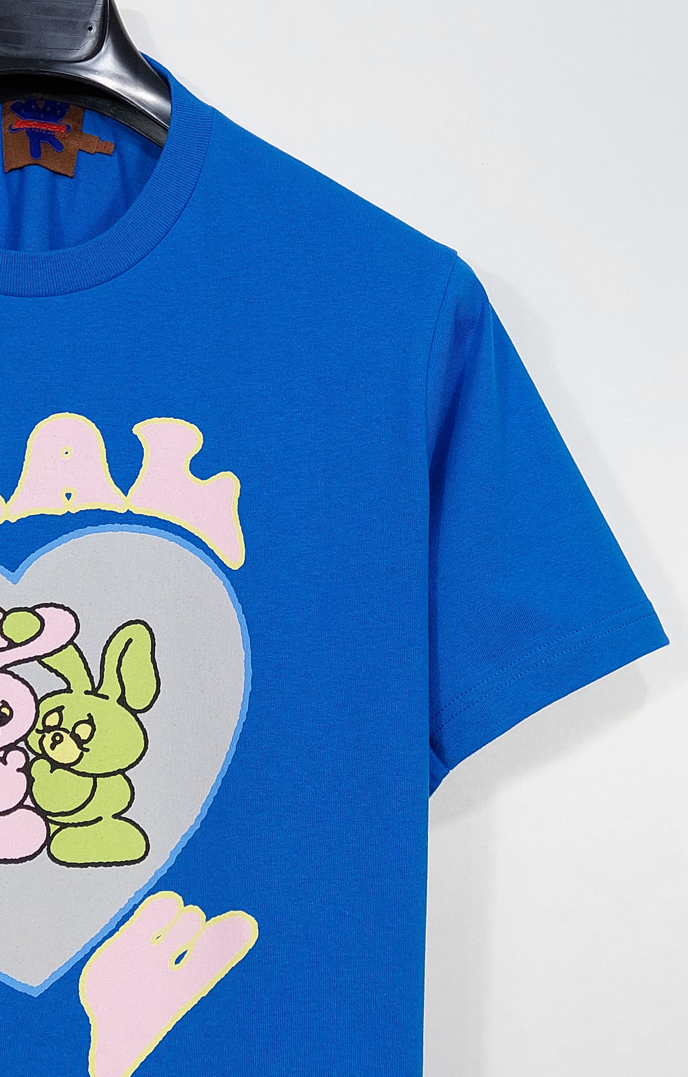 Heaven by Marc Jacobs heal me print cotton tshirt - blue S Size US S / EU 44-46 / 1 - 5 Thumbnail