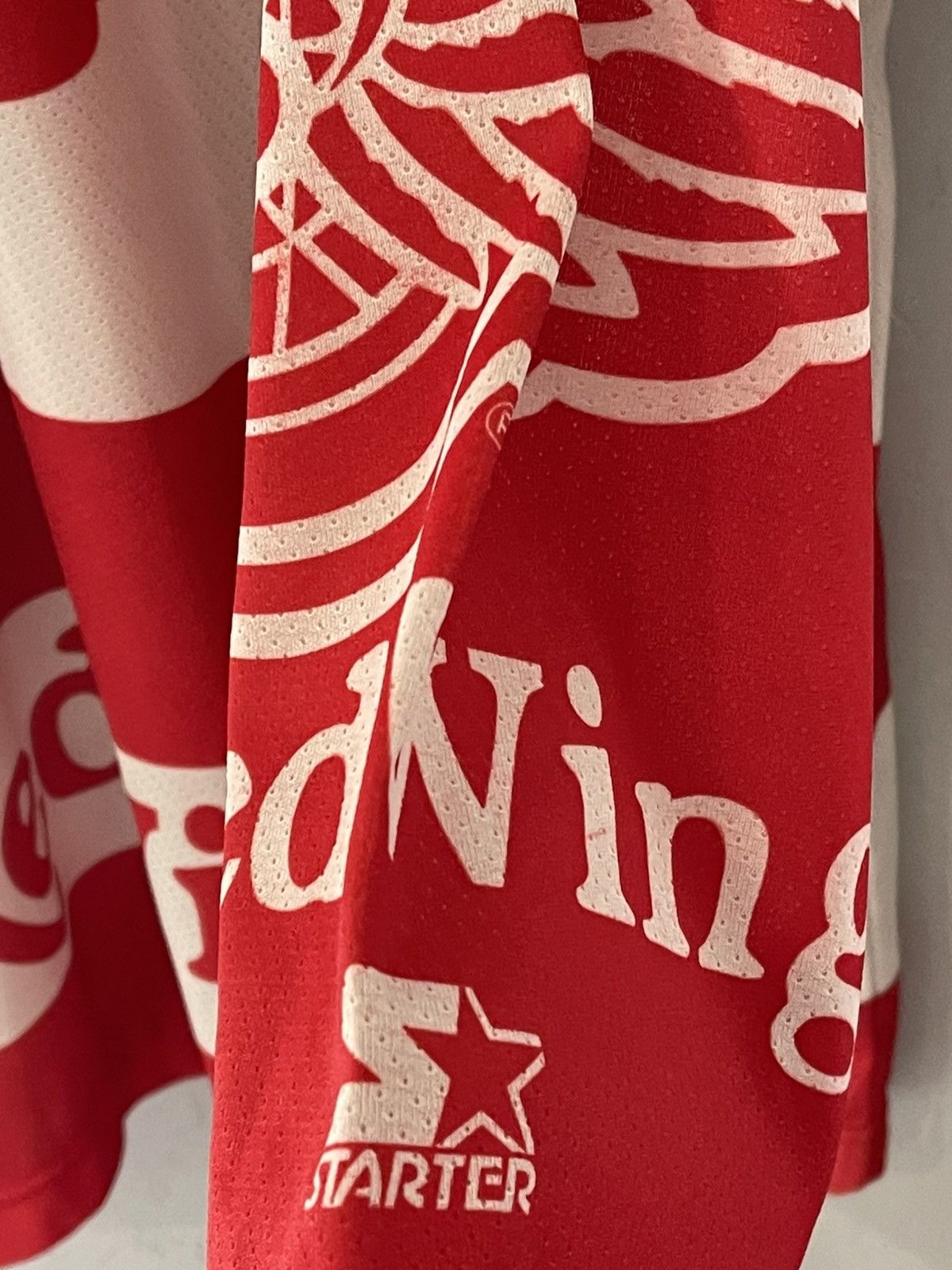 Starter × Vintage Vintage STARTER Detroit Red Wings AOP Jersey Size XL Size US XL / EU 56 / 4 - 4 Thumbnail