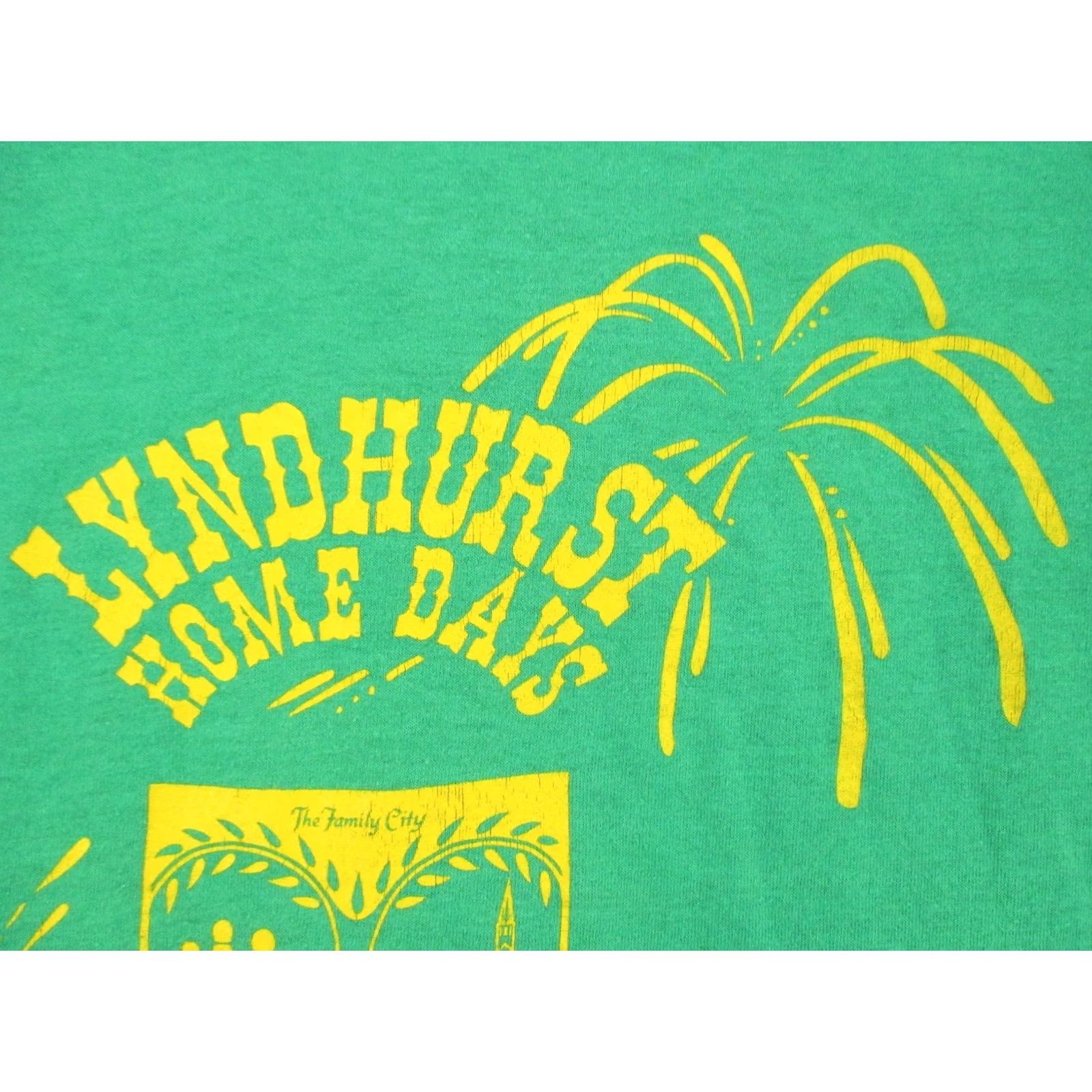 Vintage VINTAGE 80s LYNDHURST OHIO FAMILY CITY HOME DAYS T-Shirt XS Men Size US XS / EU 42 / 0 - 7 Thumbnail
