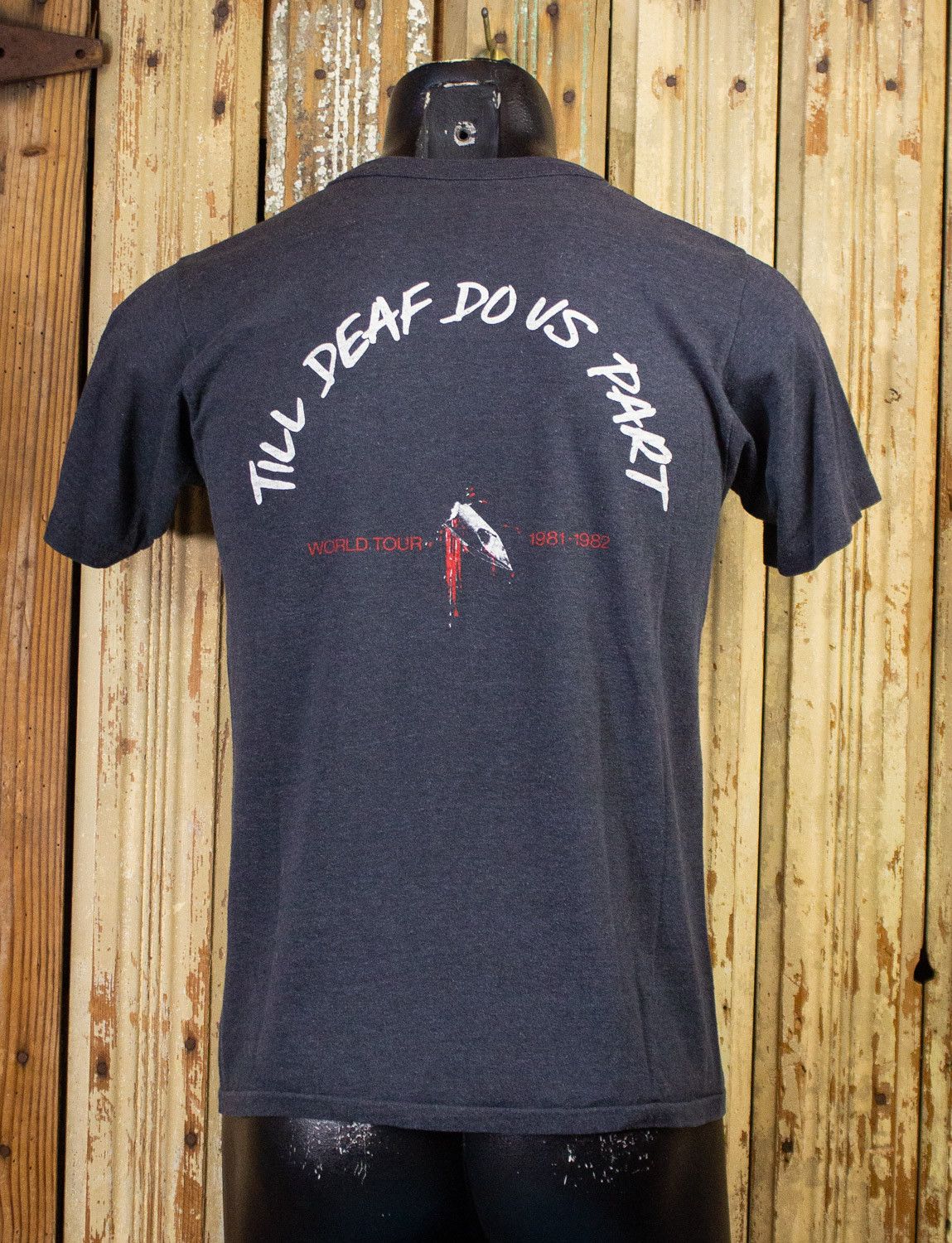 Band Tees × Vintage Vintage Slade Till Deaf Do Us Part Concert T Shirt 1981/82 Size US S / EU 44-46 / 1 - 2 Thumbnail