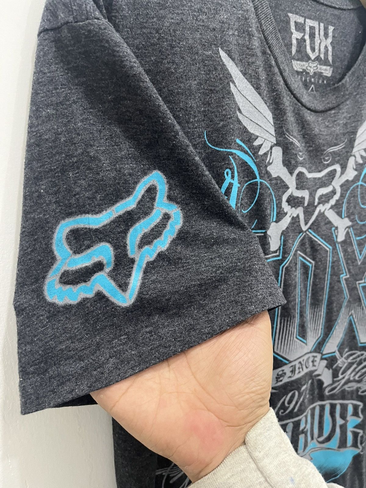Fox Racing Overprinted fox Short Sleeve Y2K Tshirt Size US L / EU 52-54 / 3 - 3 Thumbnail