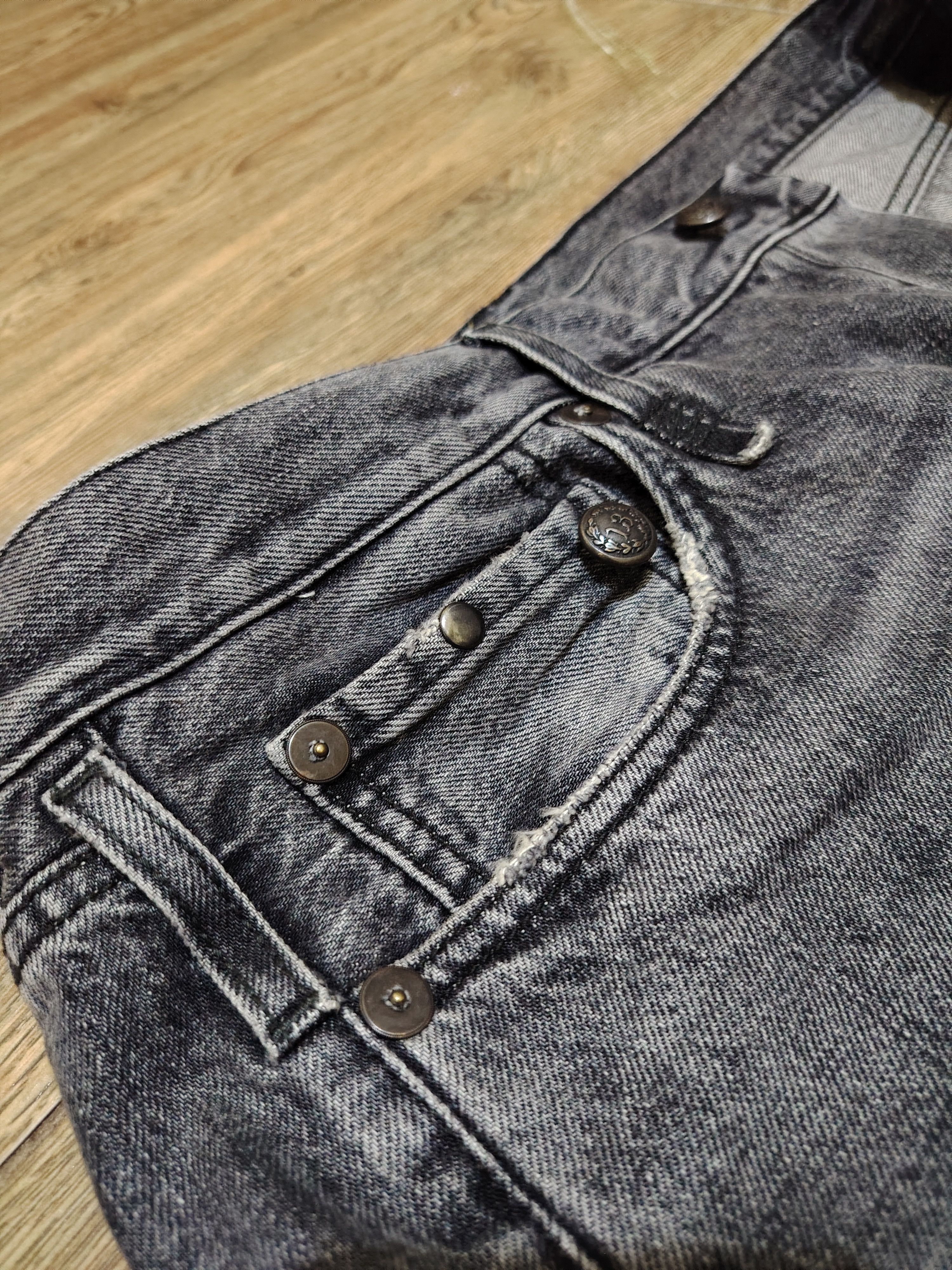 R13 R13 - Crossover Jeans - Leyton Black Size US 27 - 6 Thumbnail