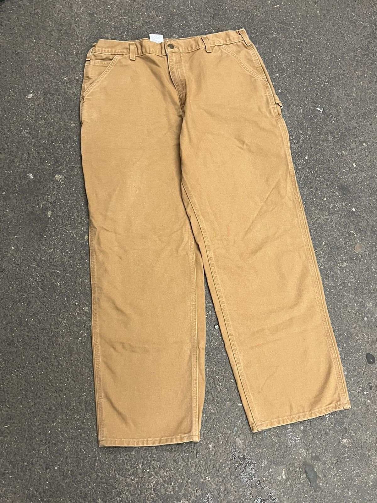 Carhartt × Vintage Carhartt baggy fit workwear pants y2k skater streetwear Size US 36 / EU 52 - 7 Thumbnail